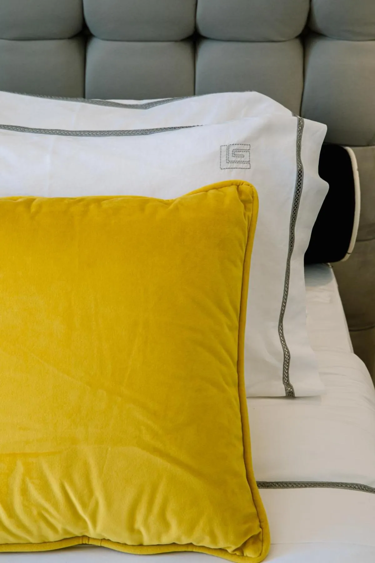 Bed in Kalisti Hotel & Suites