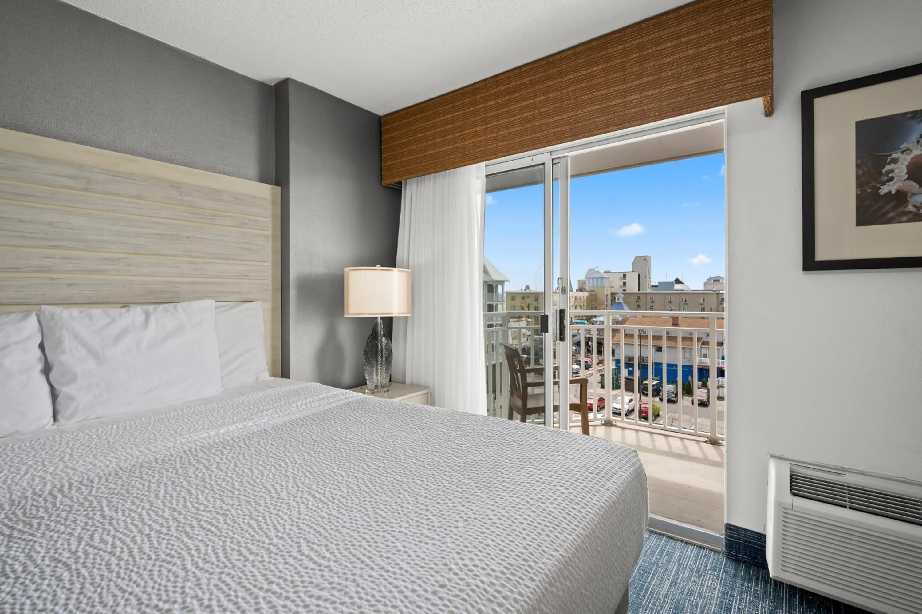 Bed in Hotel Monte Carlo Ocean City