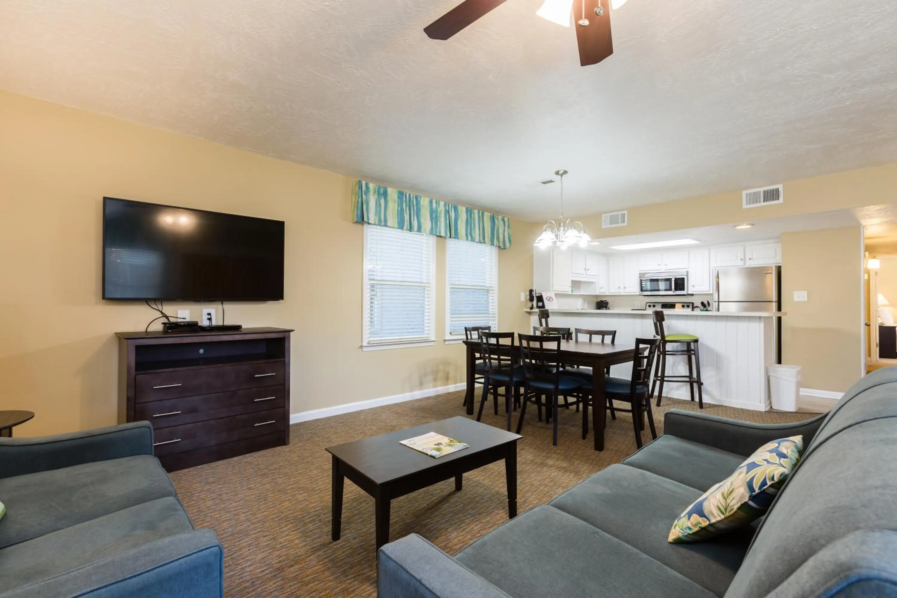 Living room in Country Club Villas