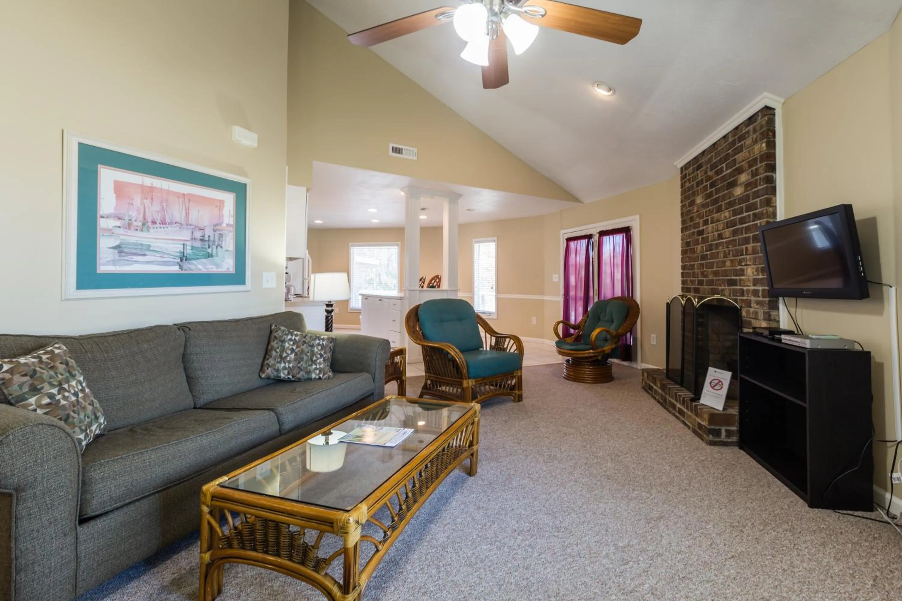 Living room in Country Club Villas