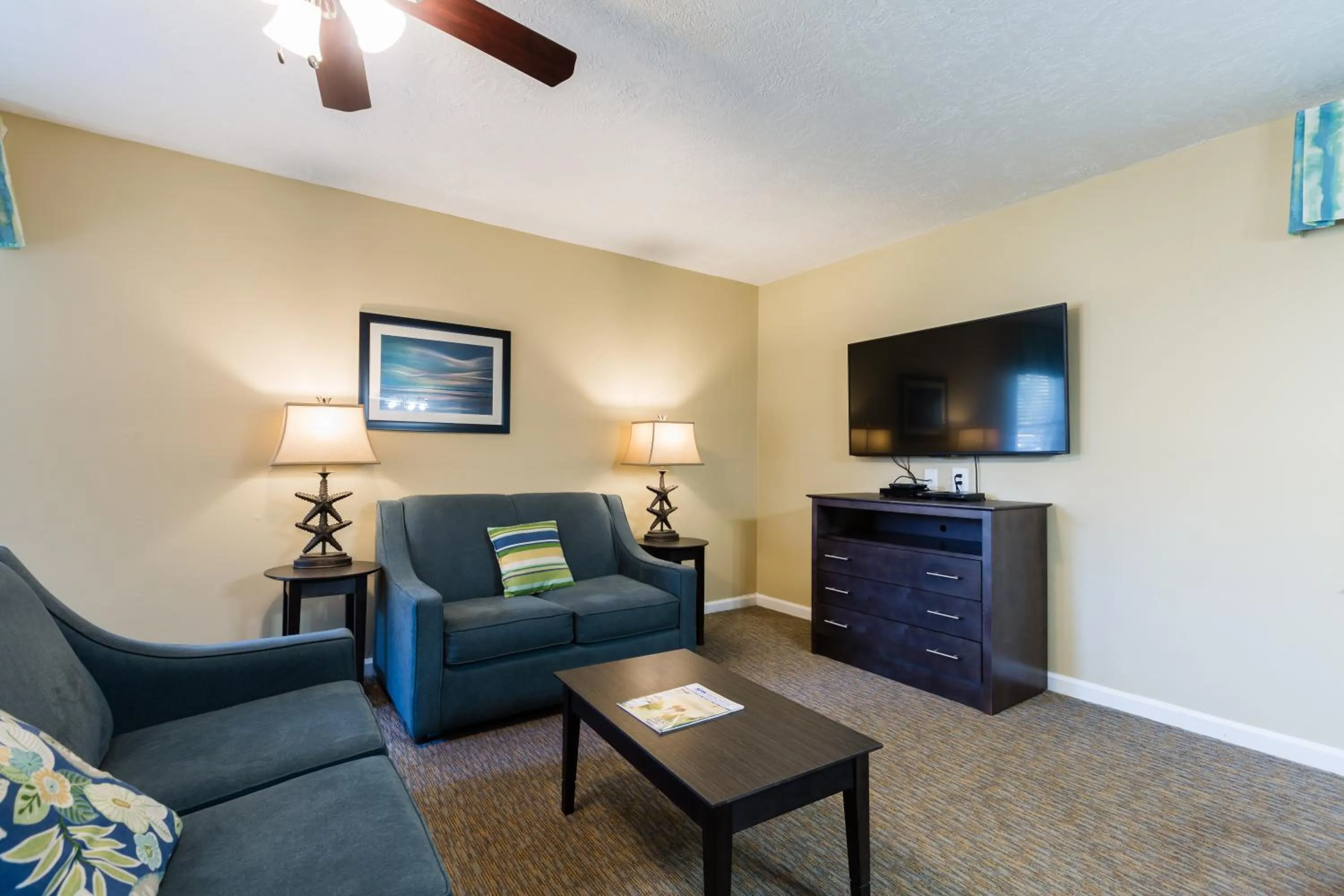 Living room in Country Club Villas