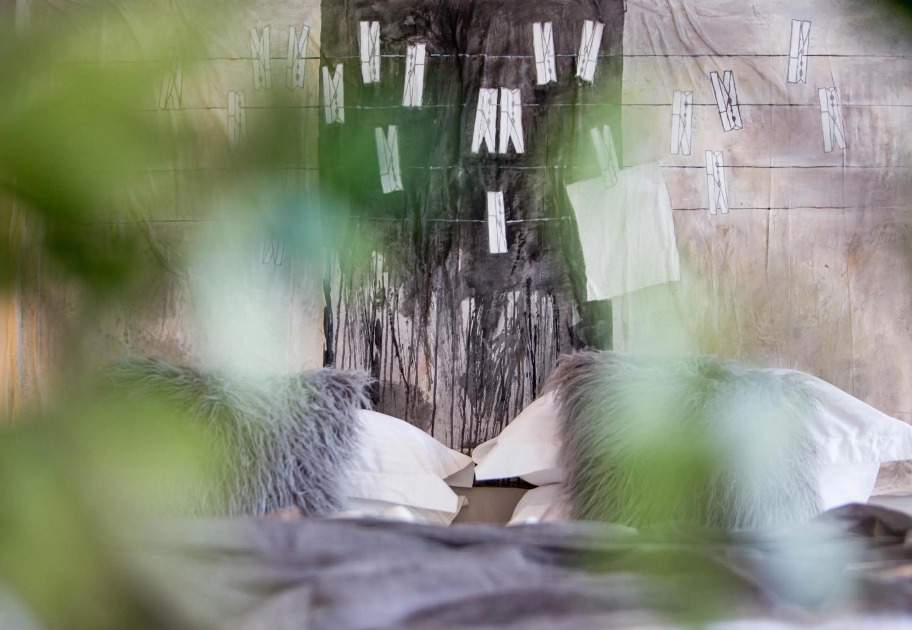 Decorative detail in Amymone Suites