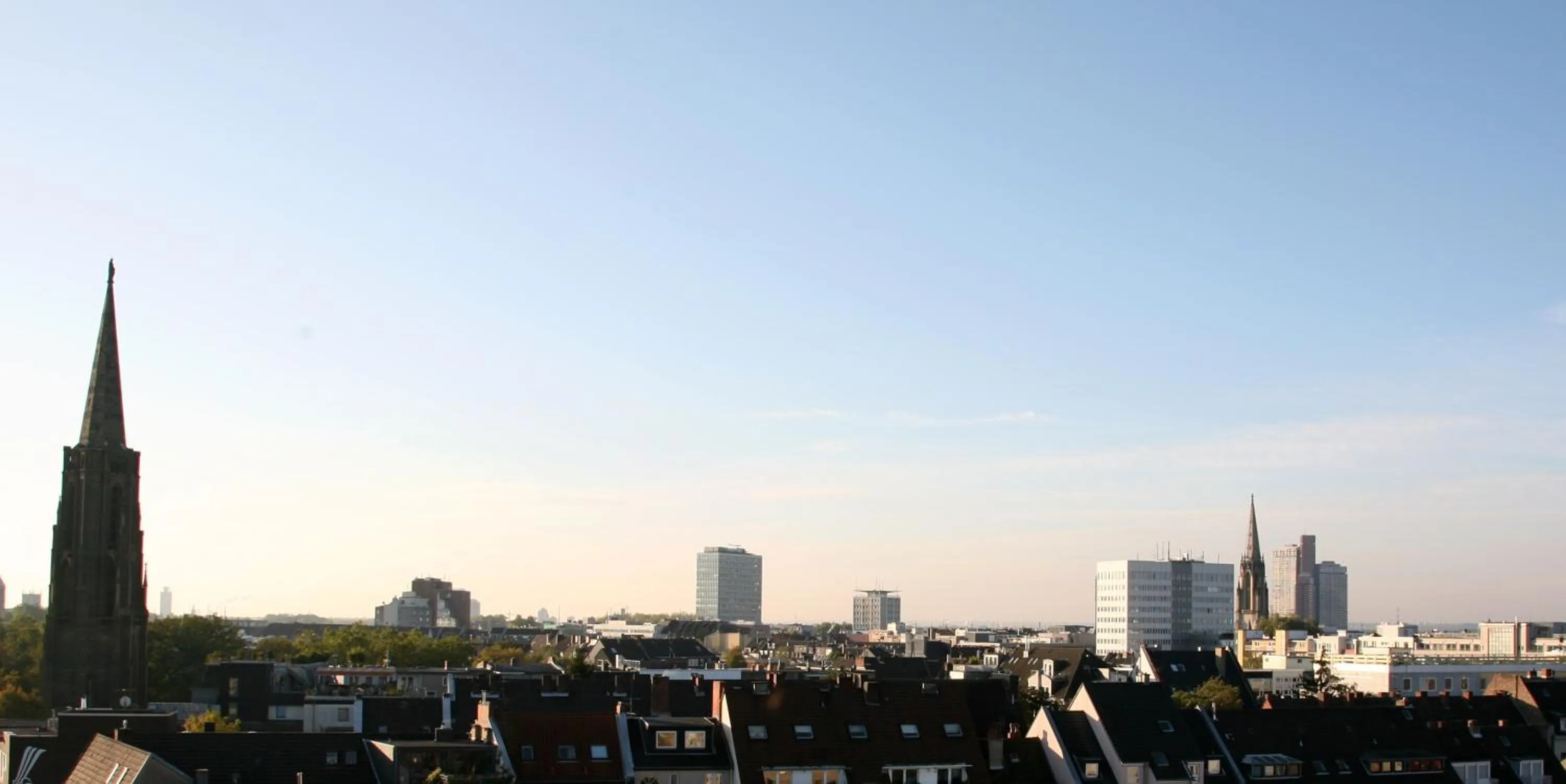 City view in Hostel Köln