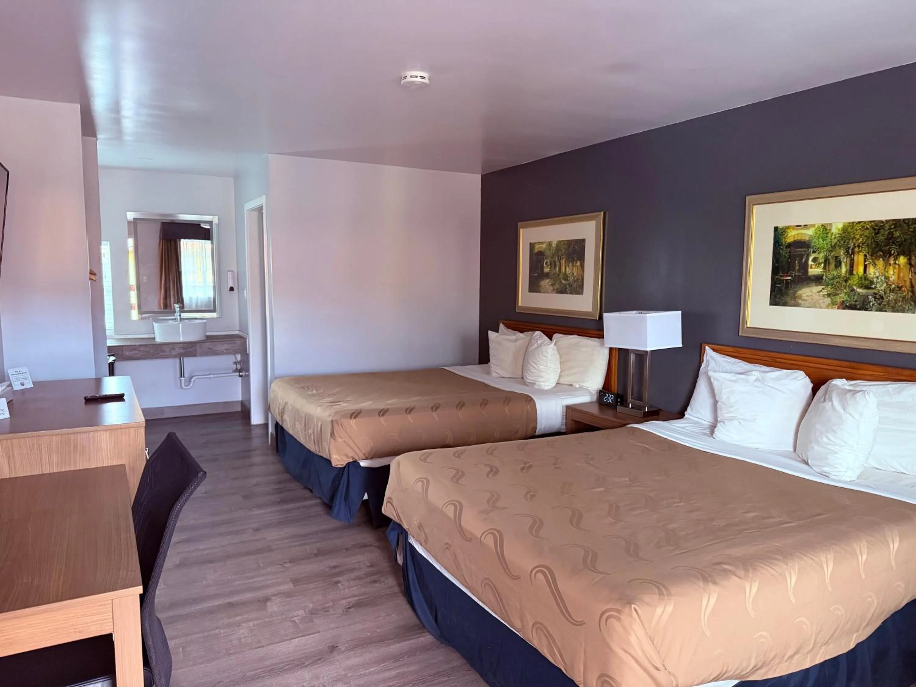 Bed in Adobe Inn Durango