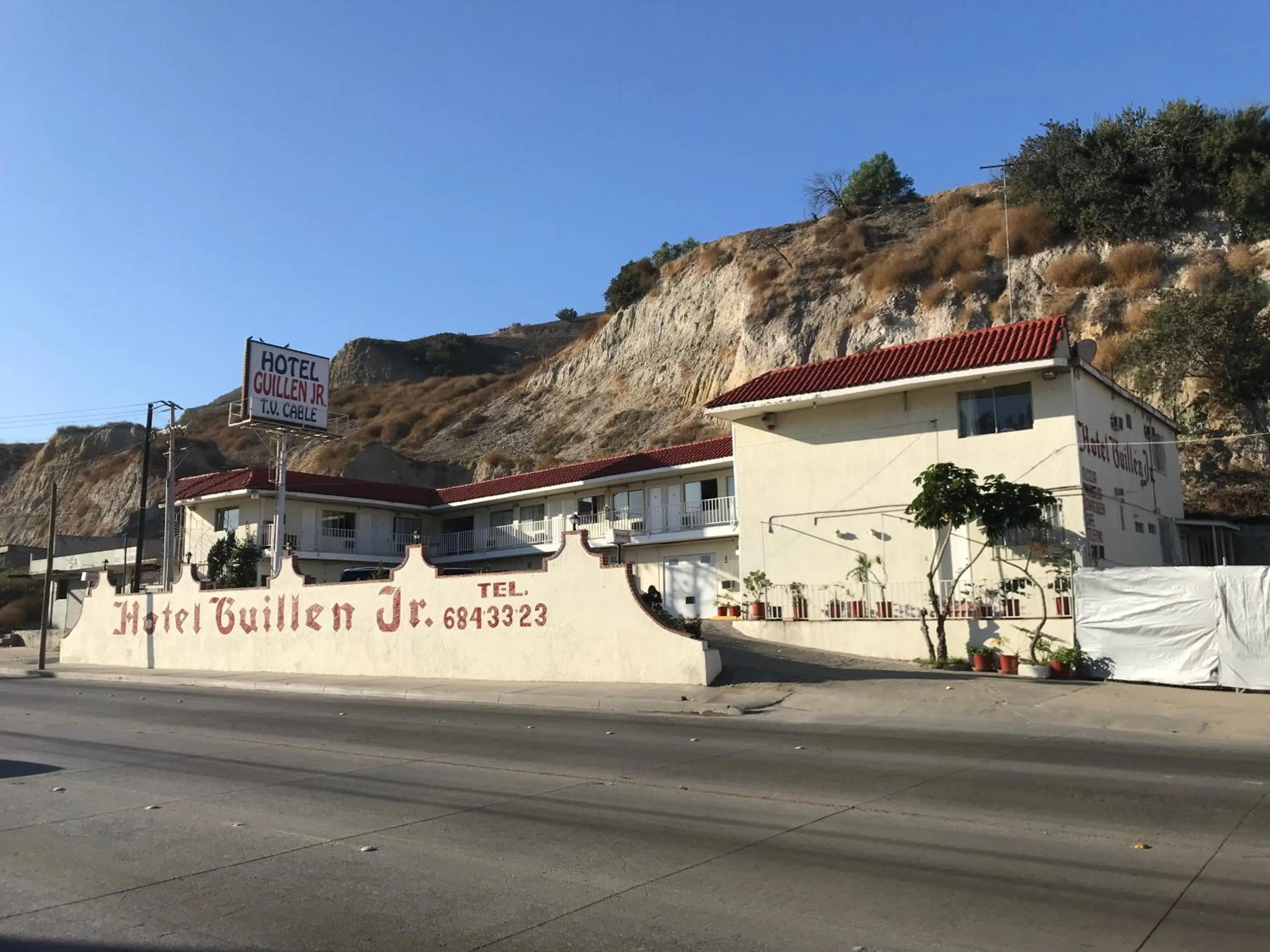 Off site in Hotel Guillen Jr