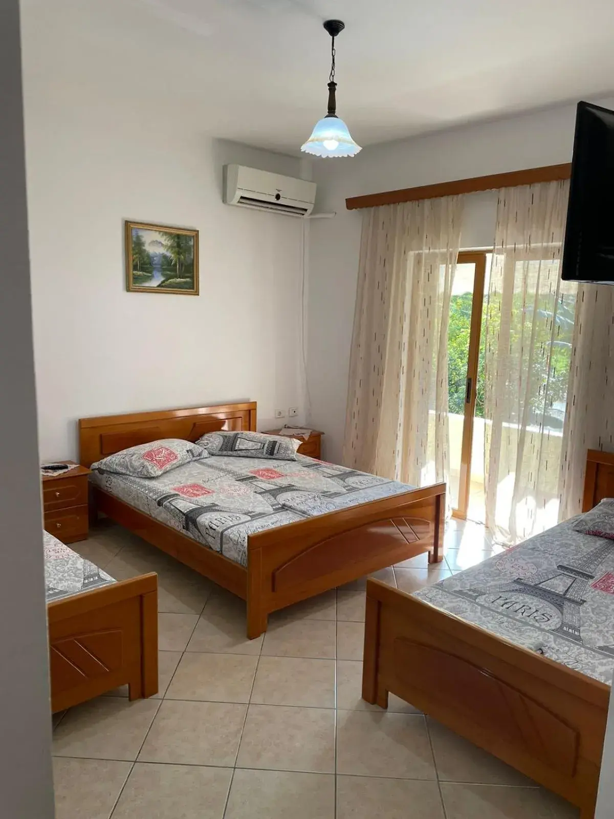 Quadruple Room with Balcony in Olive Tree Quadruple Room with Balcony in Olive Tree