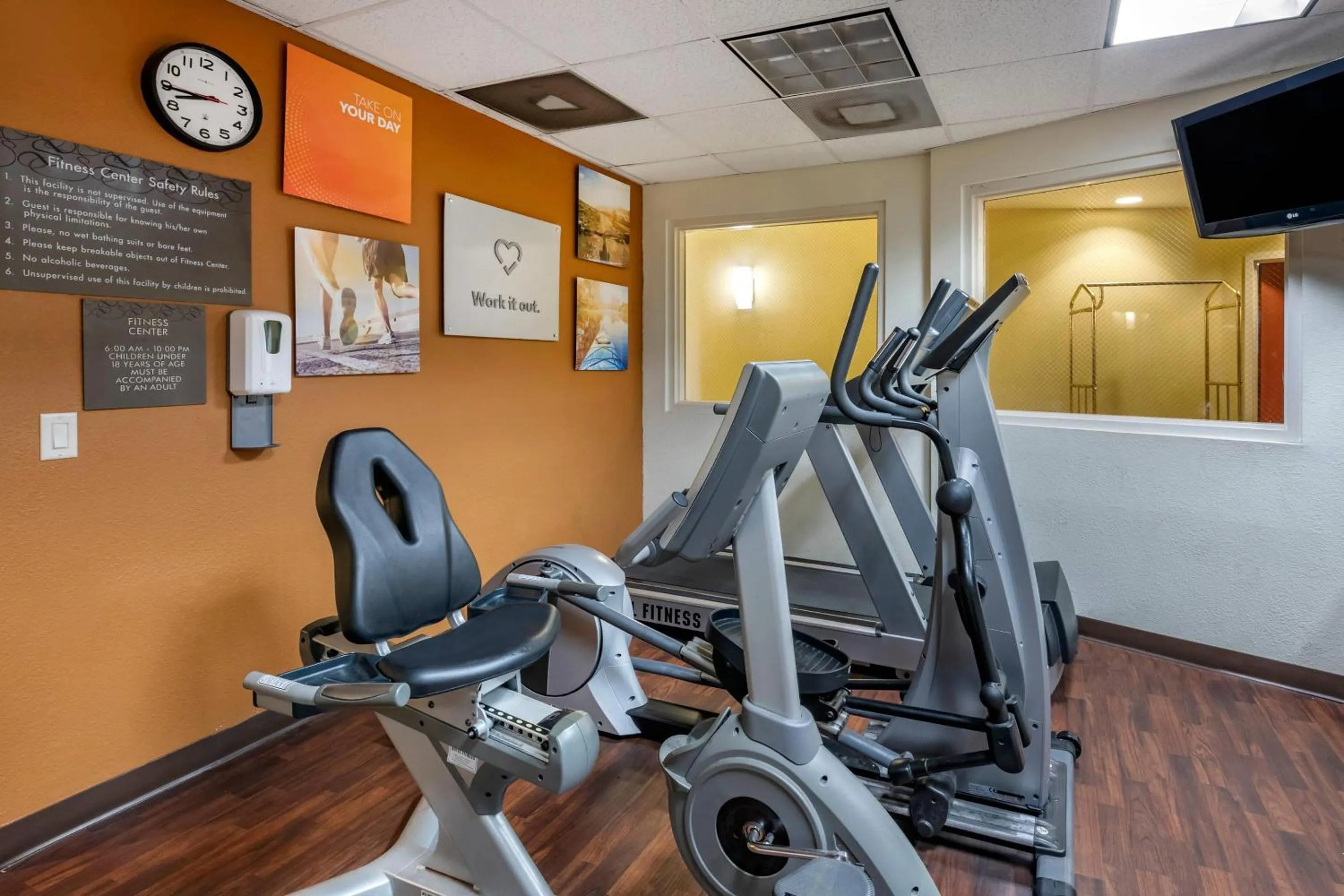 Fitness centre/facilities in Comfort Suites Fort Pierce I-95