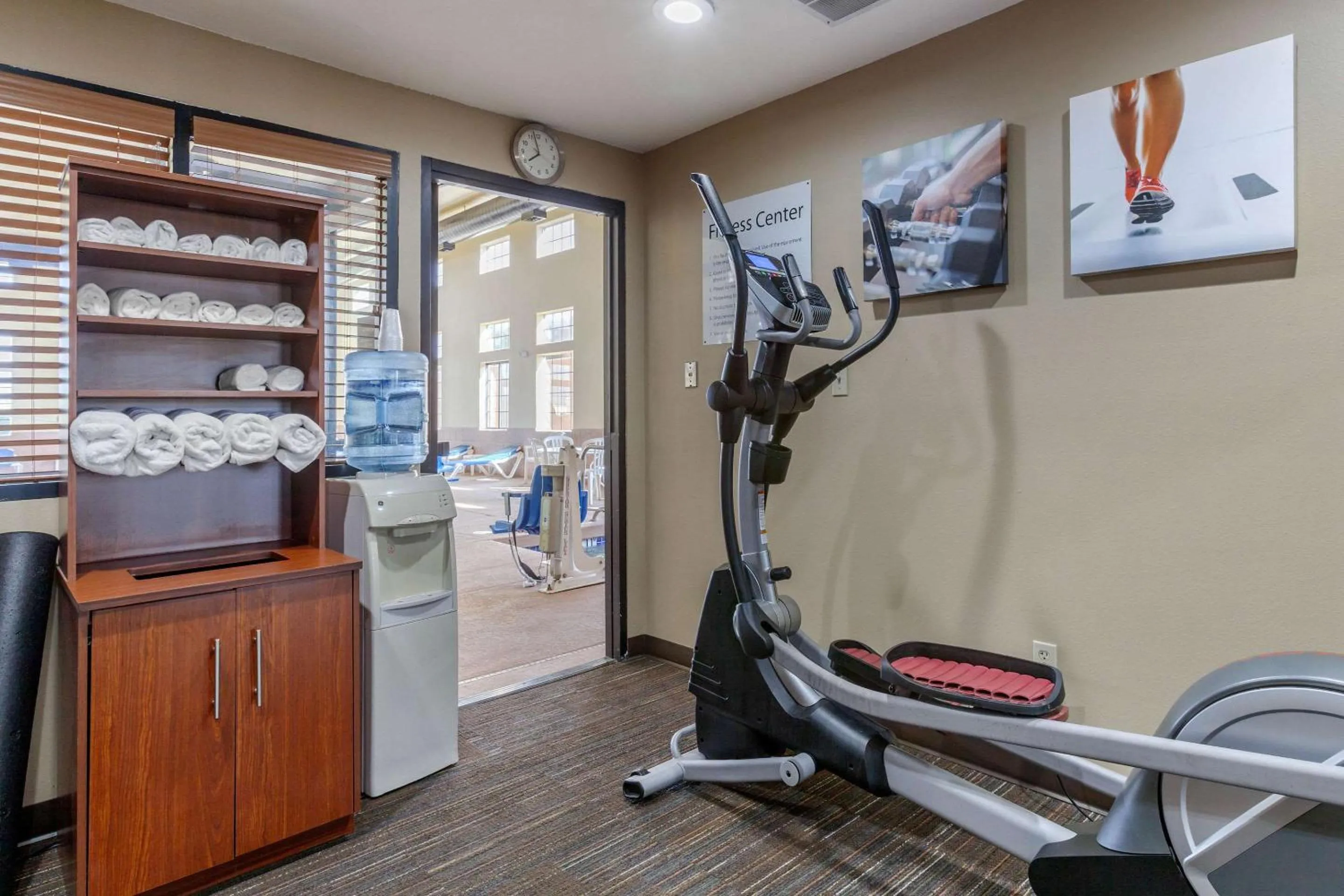 Fitness centre/facilities in Comfort Inn Santa Fe