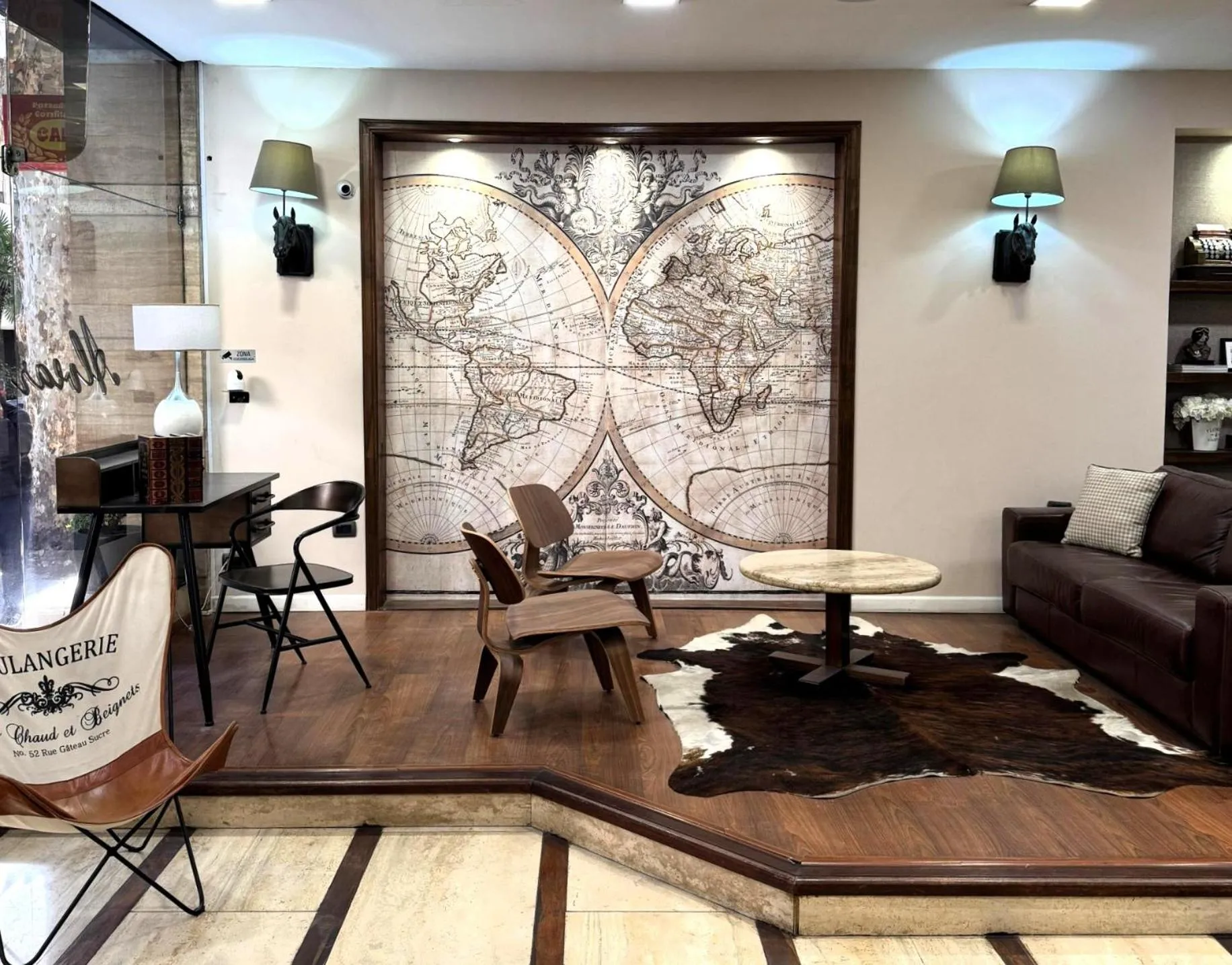 Living room in Hotel Alvear