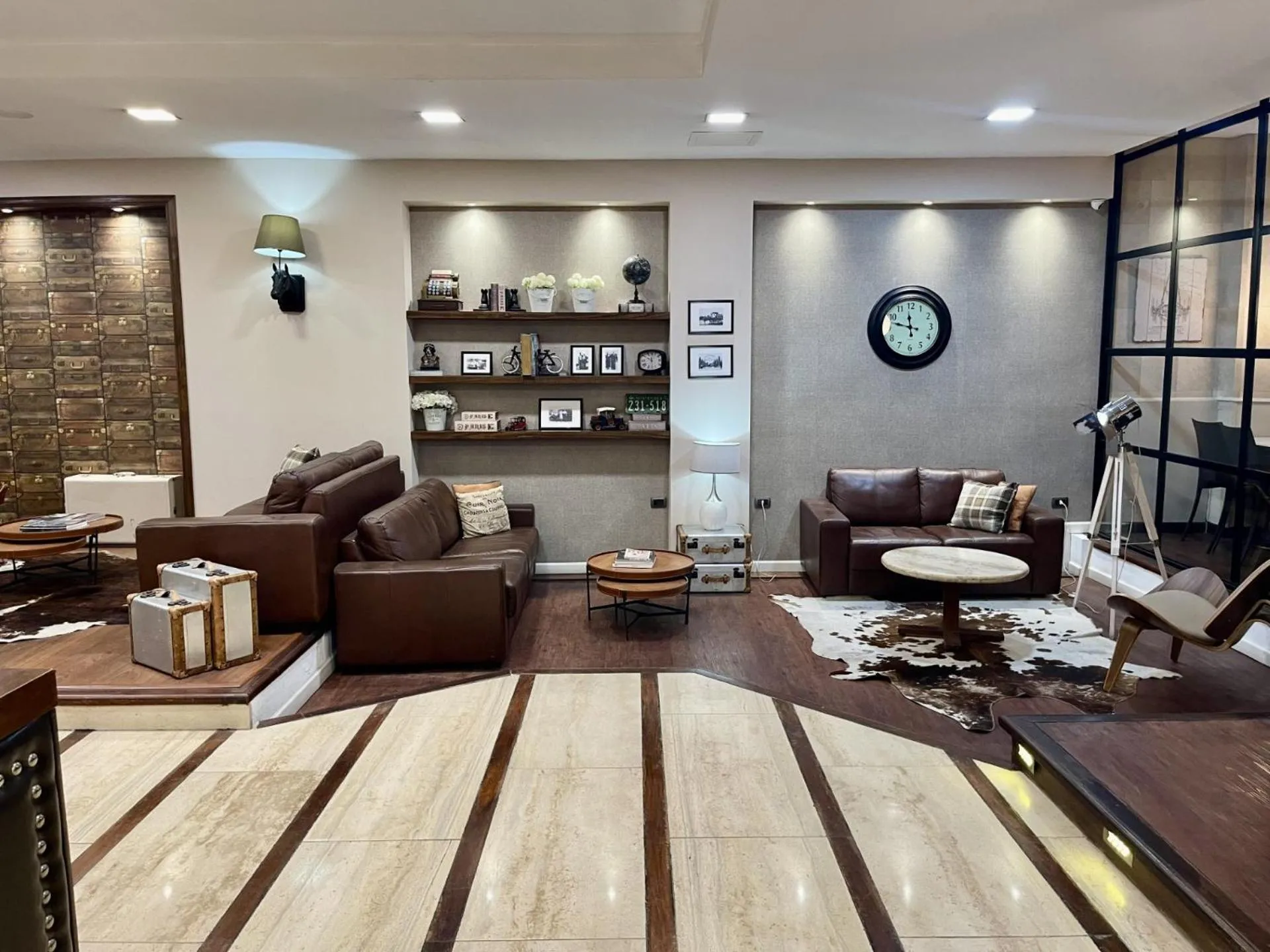 Lobby or reception in Hotel Alvear