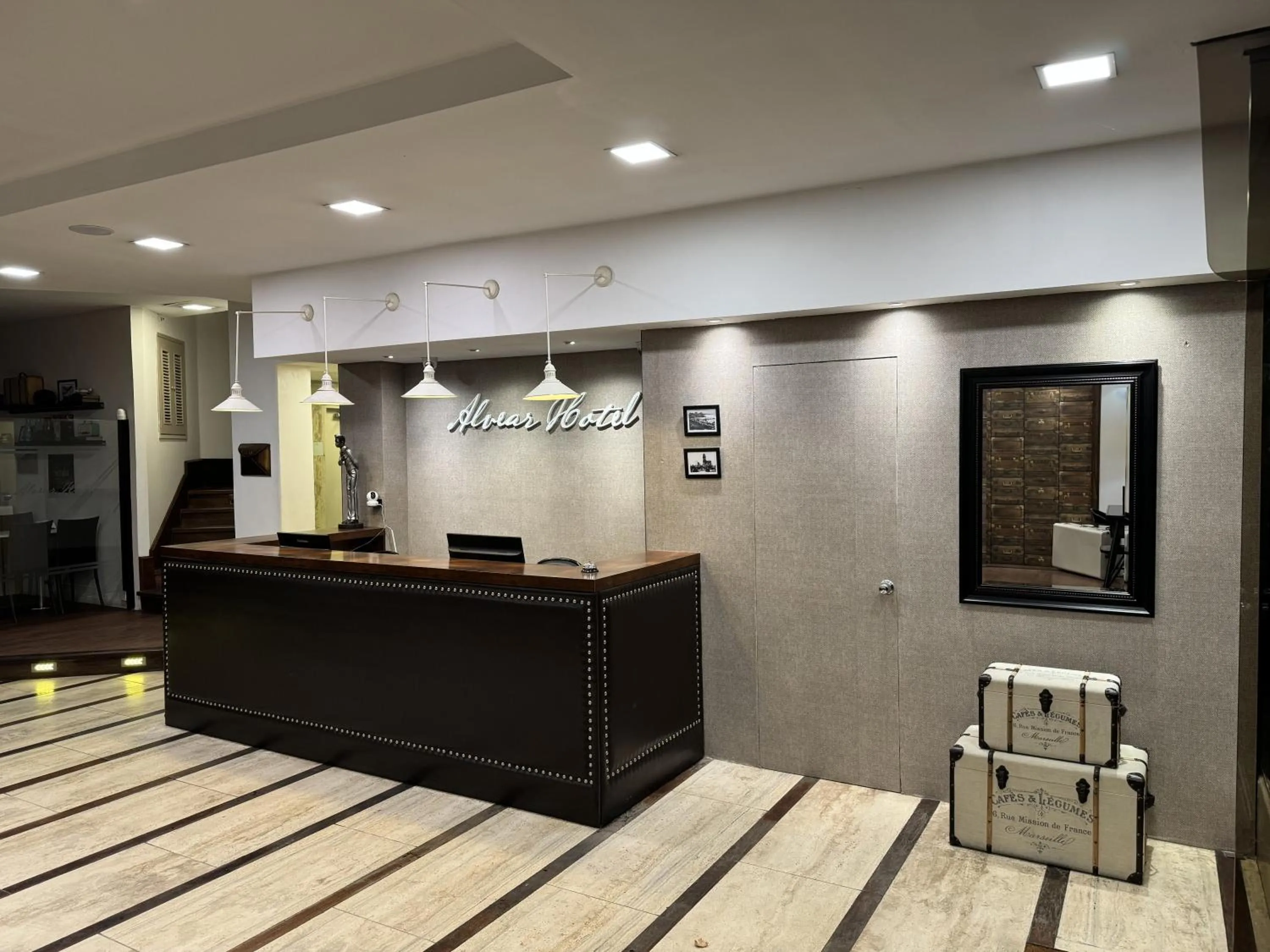 Lobby or reception in Hotel Alvear