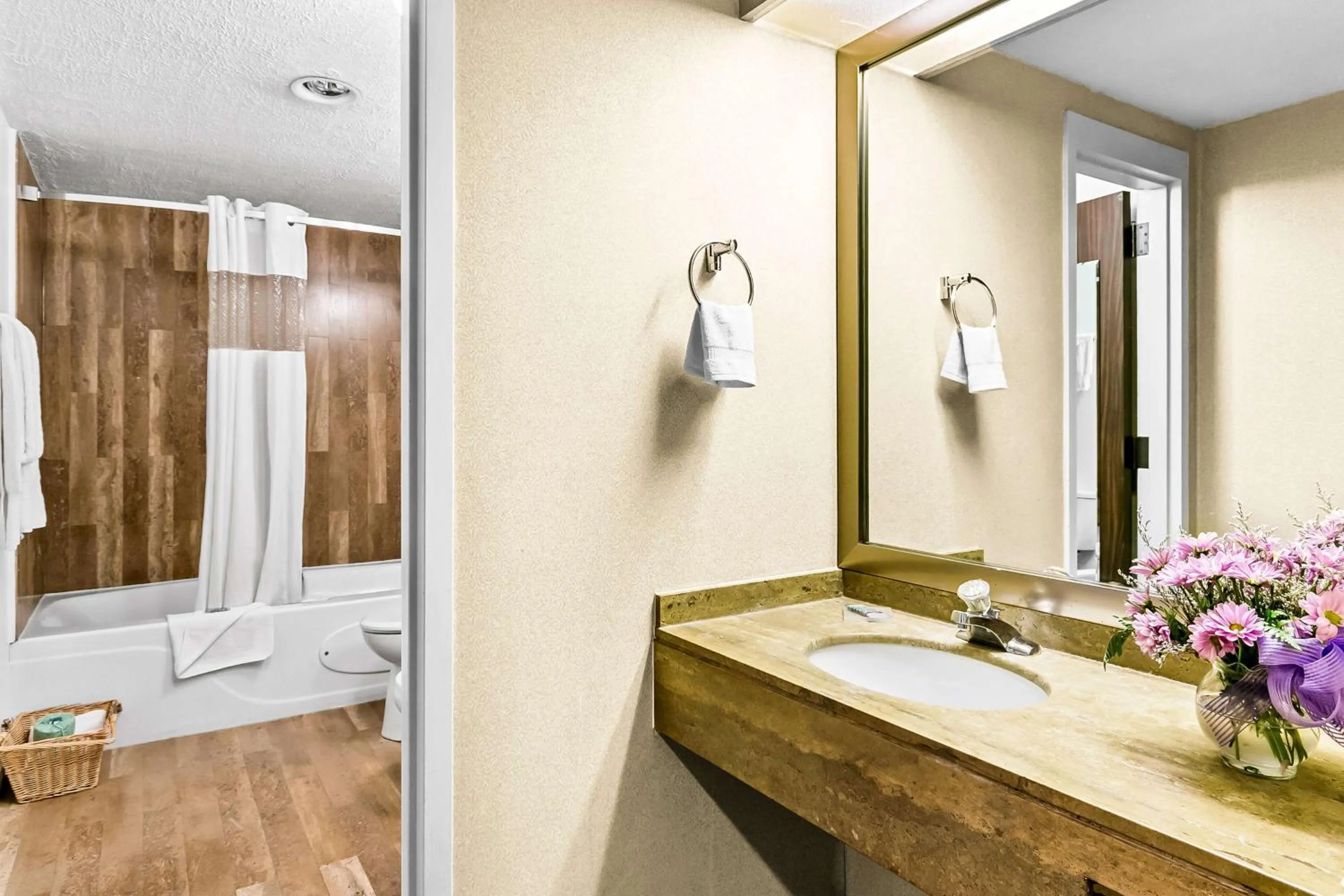 Bathroom in Best Western Downtown Sudbury