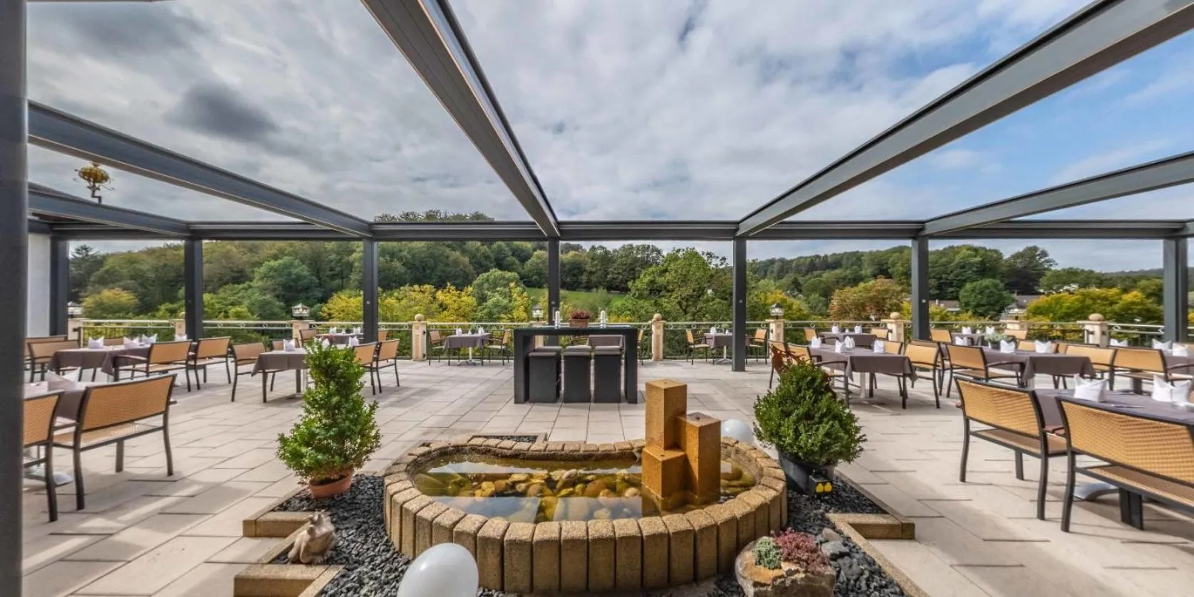 Balcony/Terrace in Hotel Spechtshaardt
