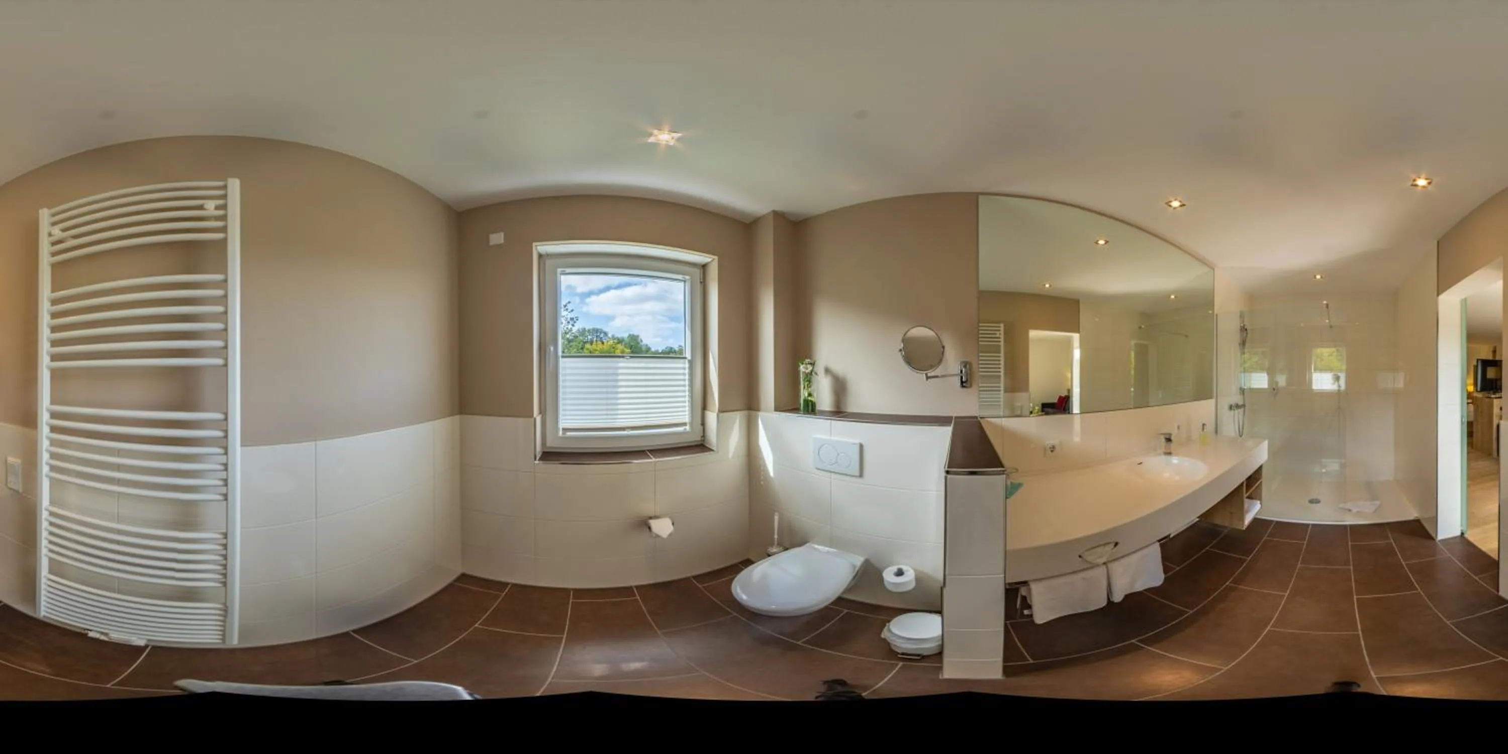 Bathroom in Hotel Spechtshaardt