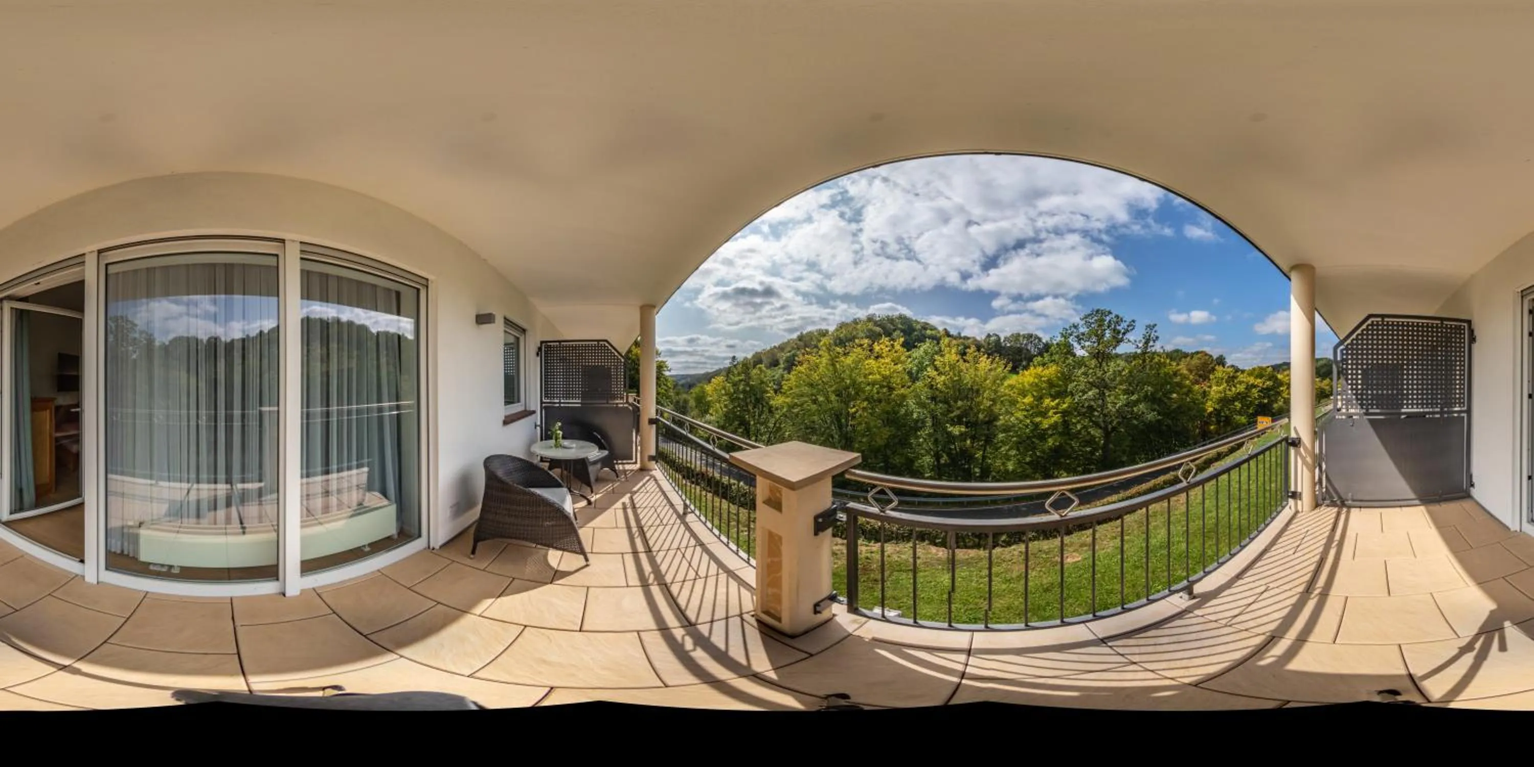 Balcony/Terrace in Hotel Spechtshaardt