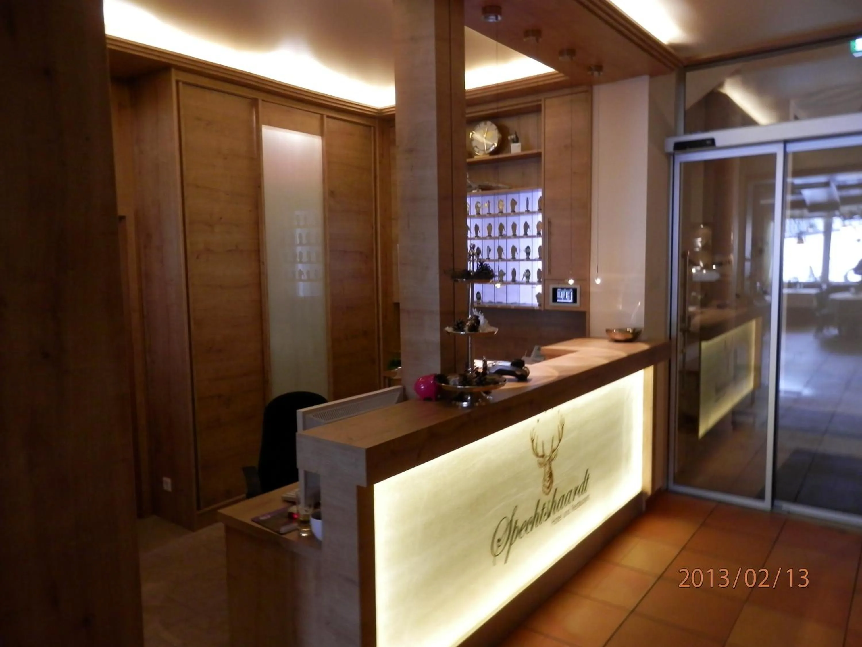 Lobby or reception in Hotel Spechtshaardt