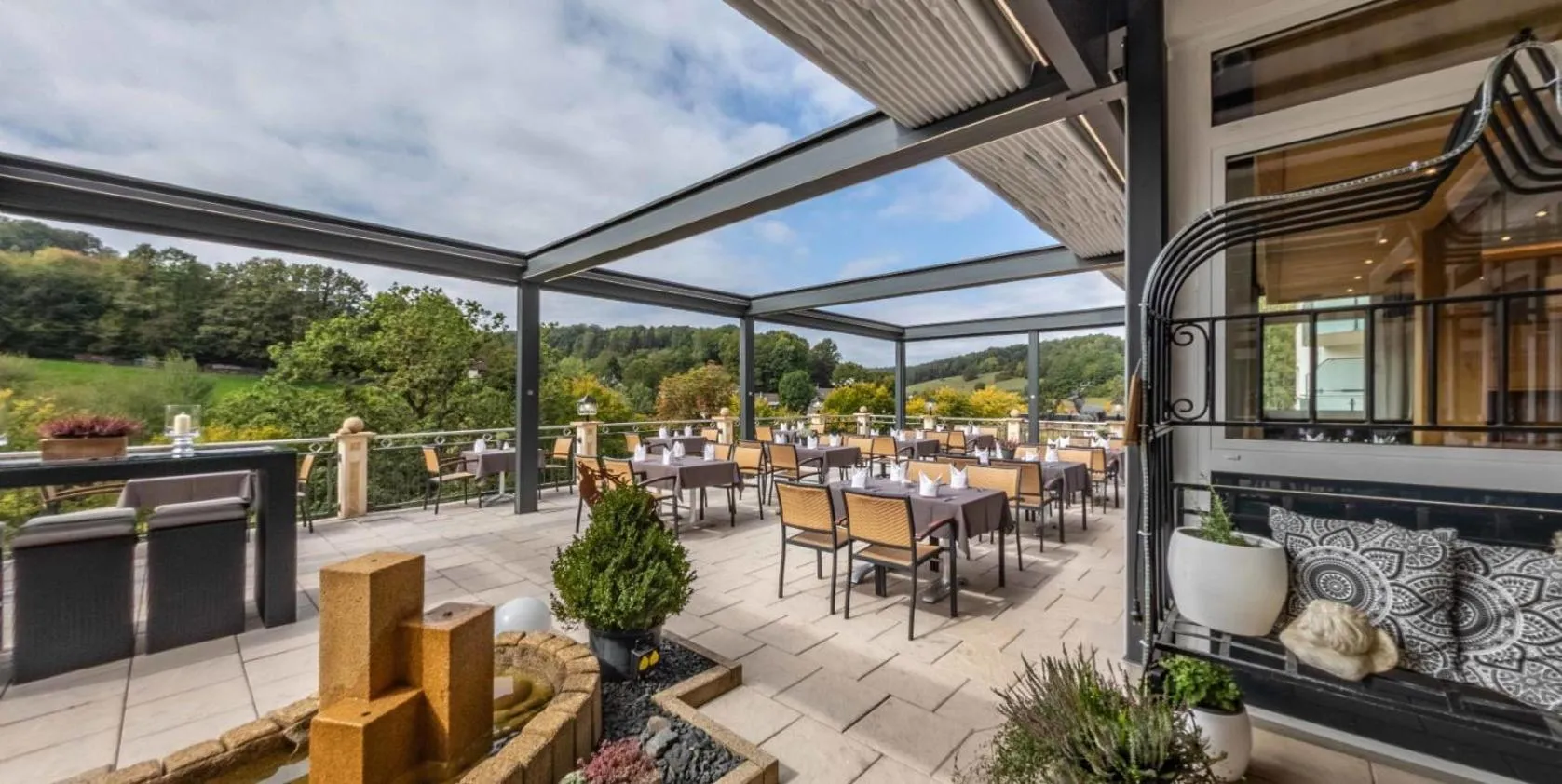 Balcony/Terrace in Hotel Spechtshaardt