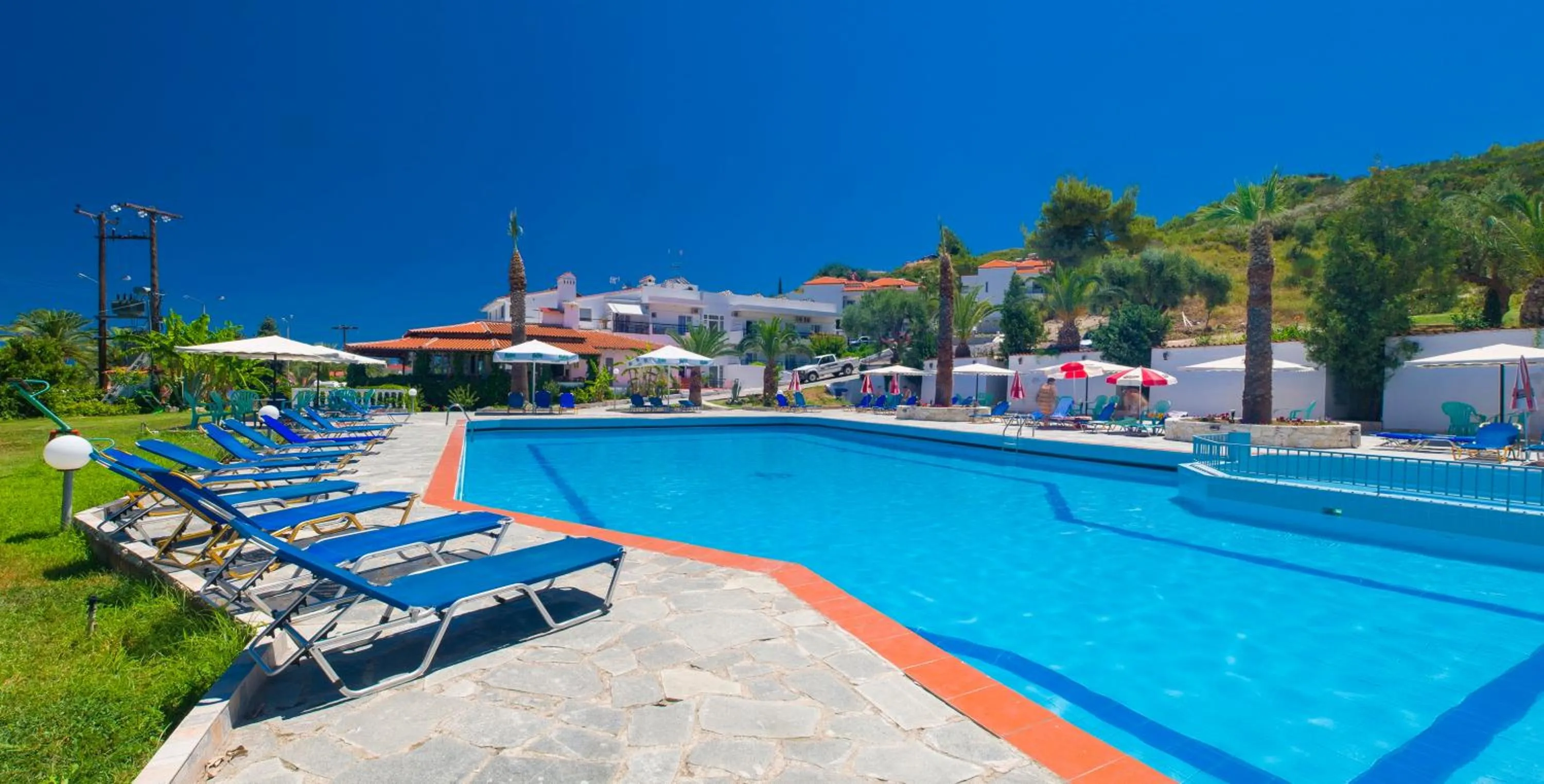 Swimming pool in Halkidiki Palace