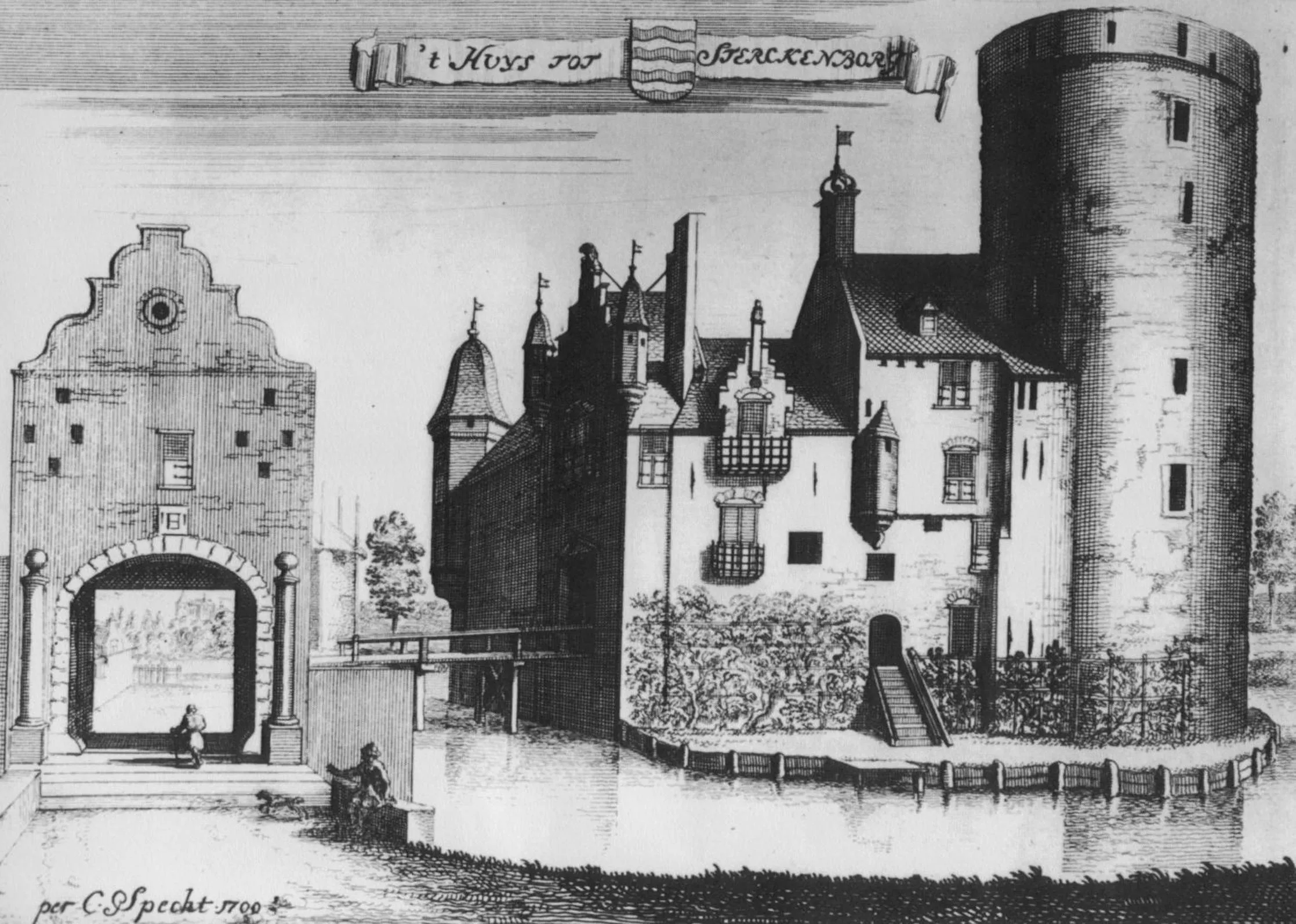 Property building in Kasteel Sterkenburg