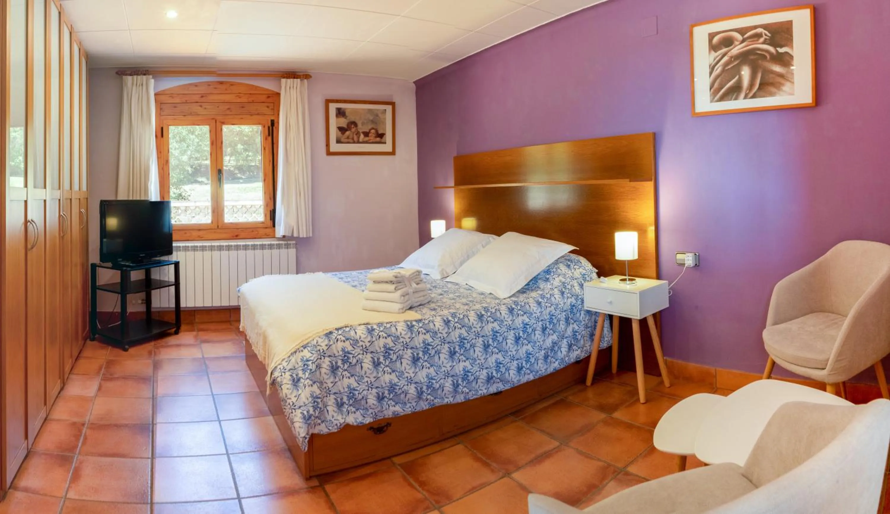 Bedroom, Bed in Can Rosich