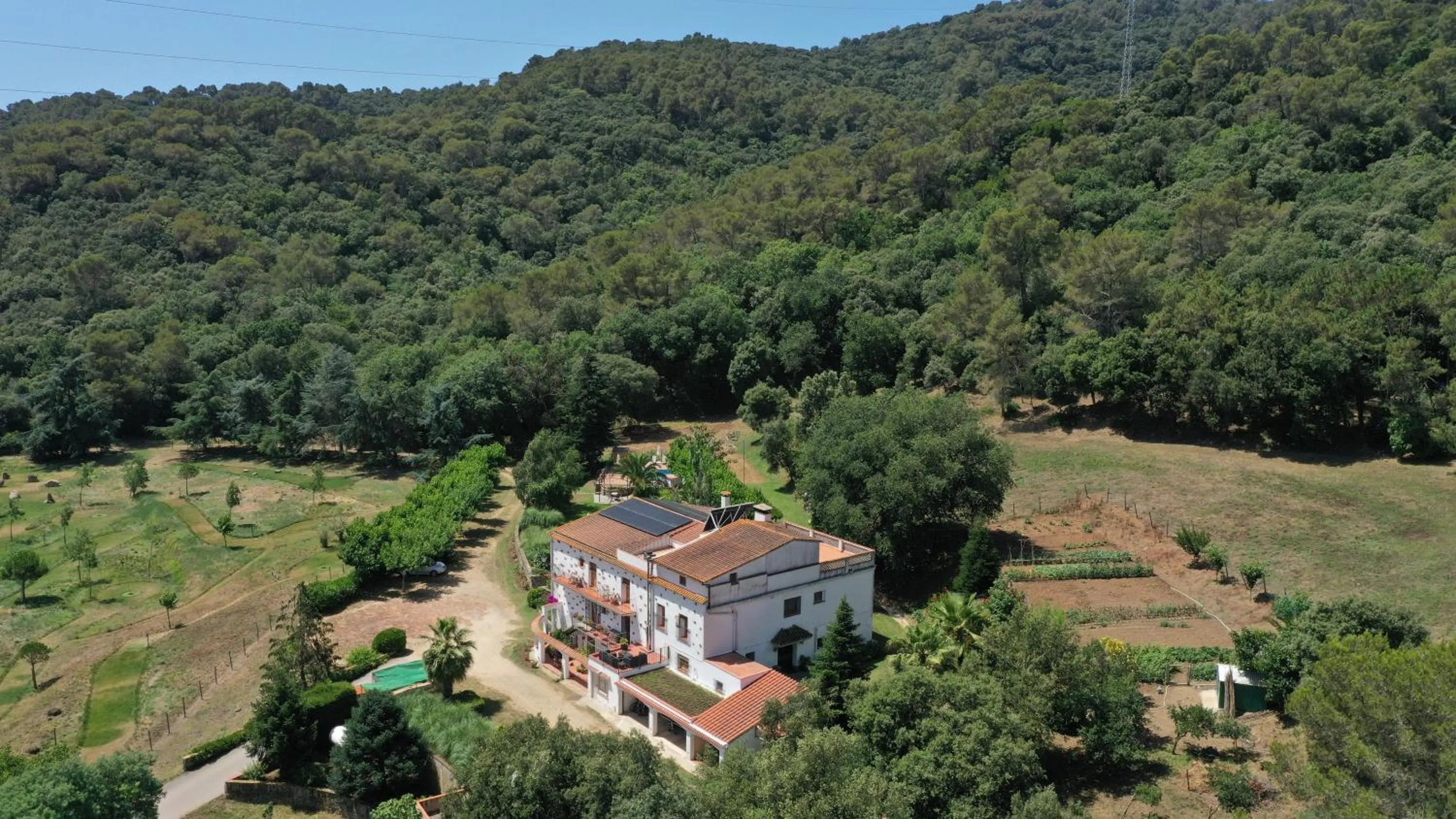 Bird's eye view in Can Rosich