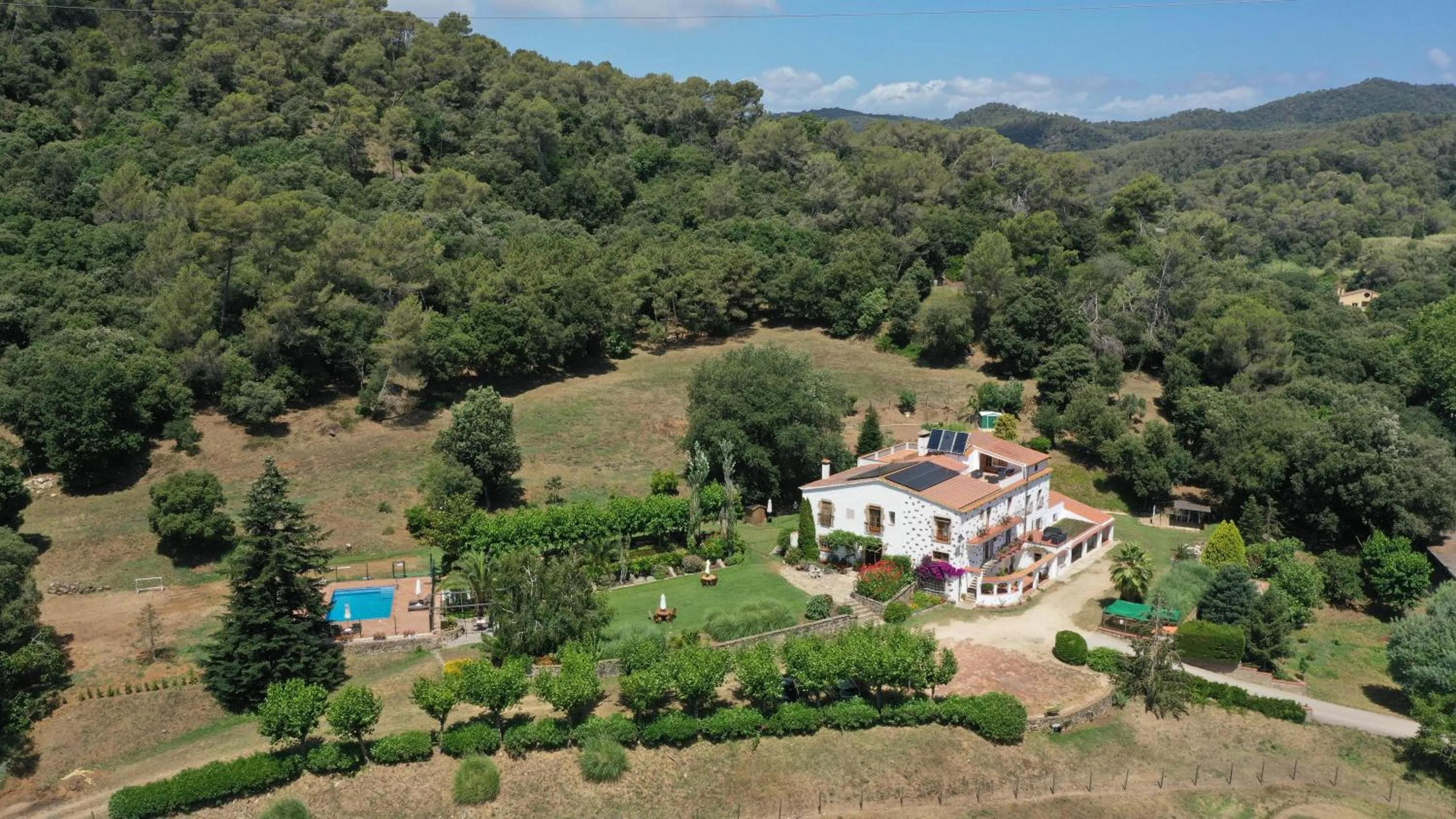 Bird's eye view in Can Rosich