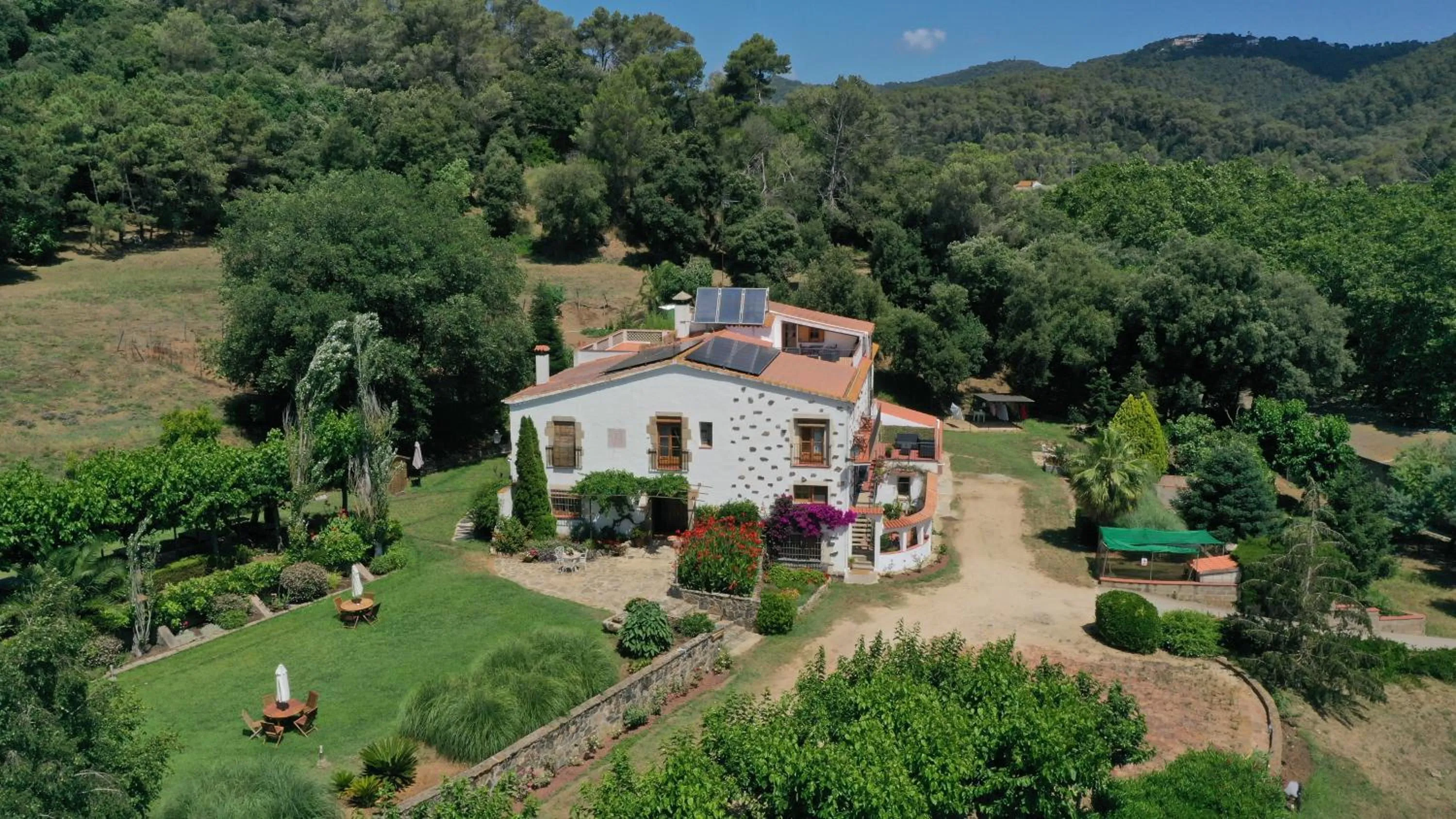 Bird's eye view in Can Rosich