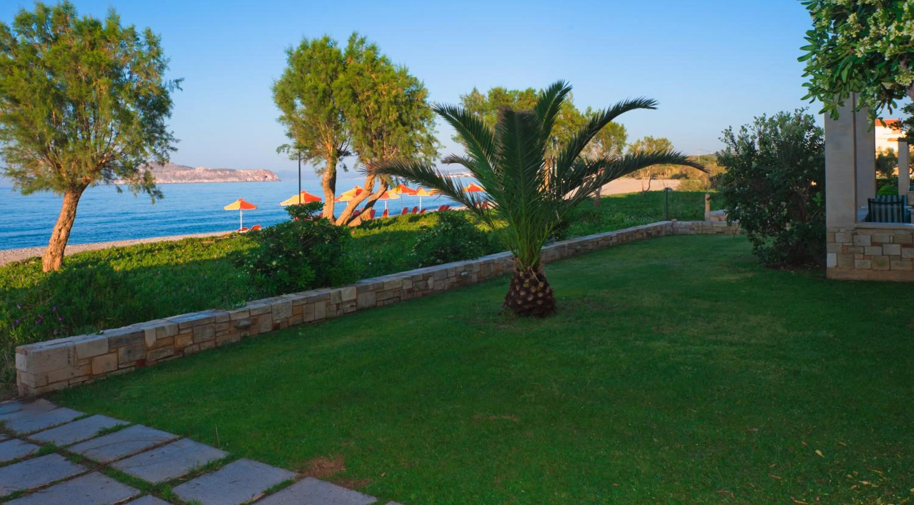 Garden in Silver Beach Hotel & Apartments