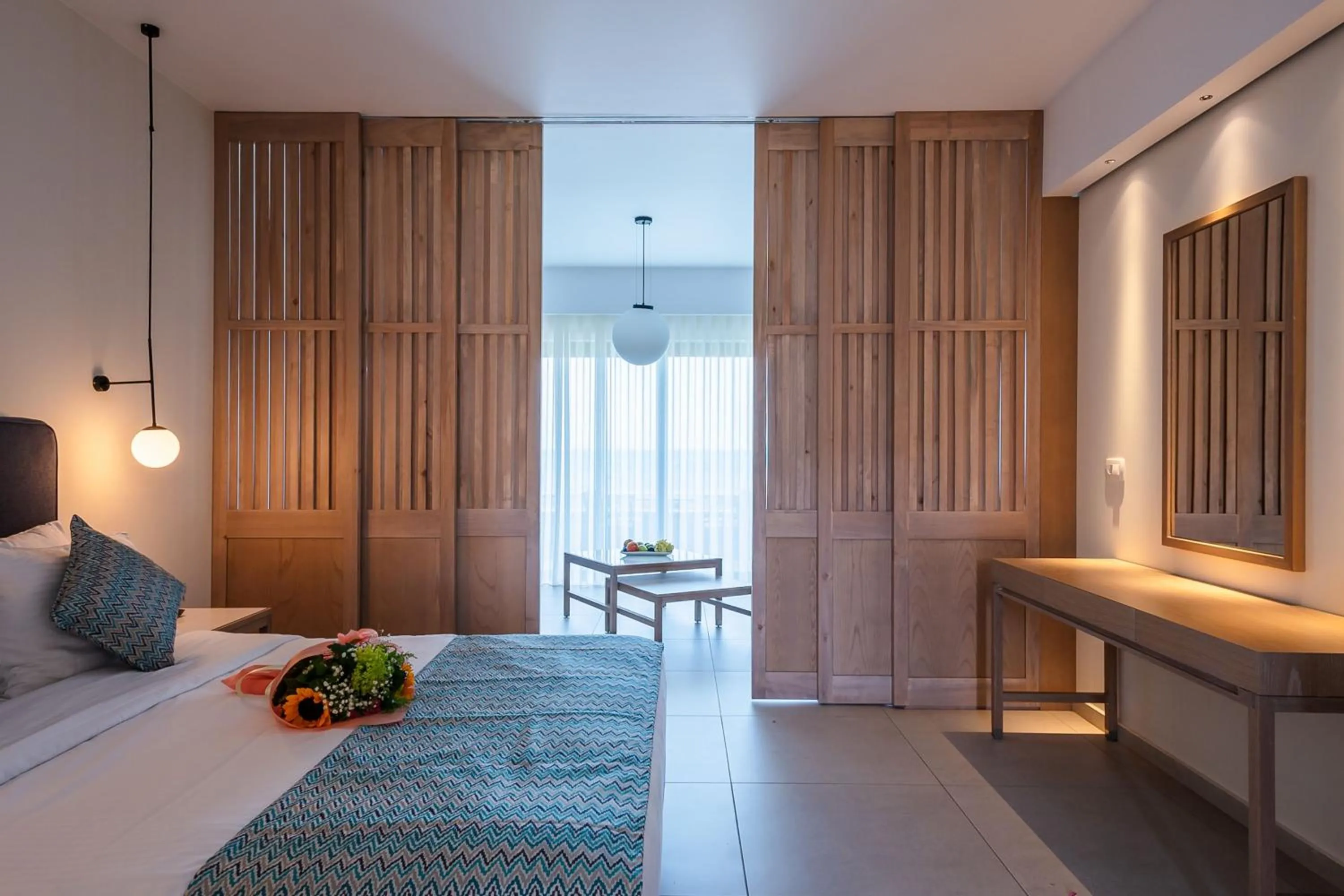 Bedroom, Bed in Silver Beach Hotel & Apartments