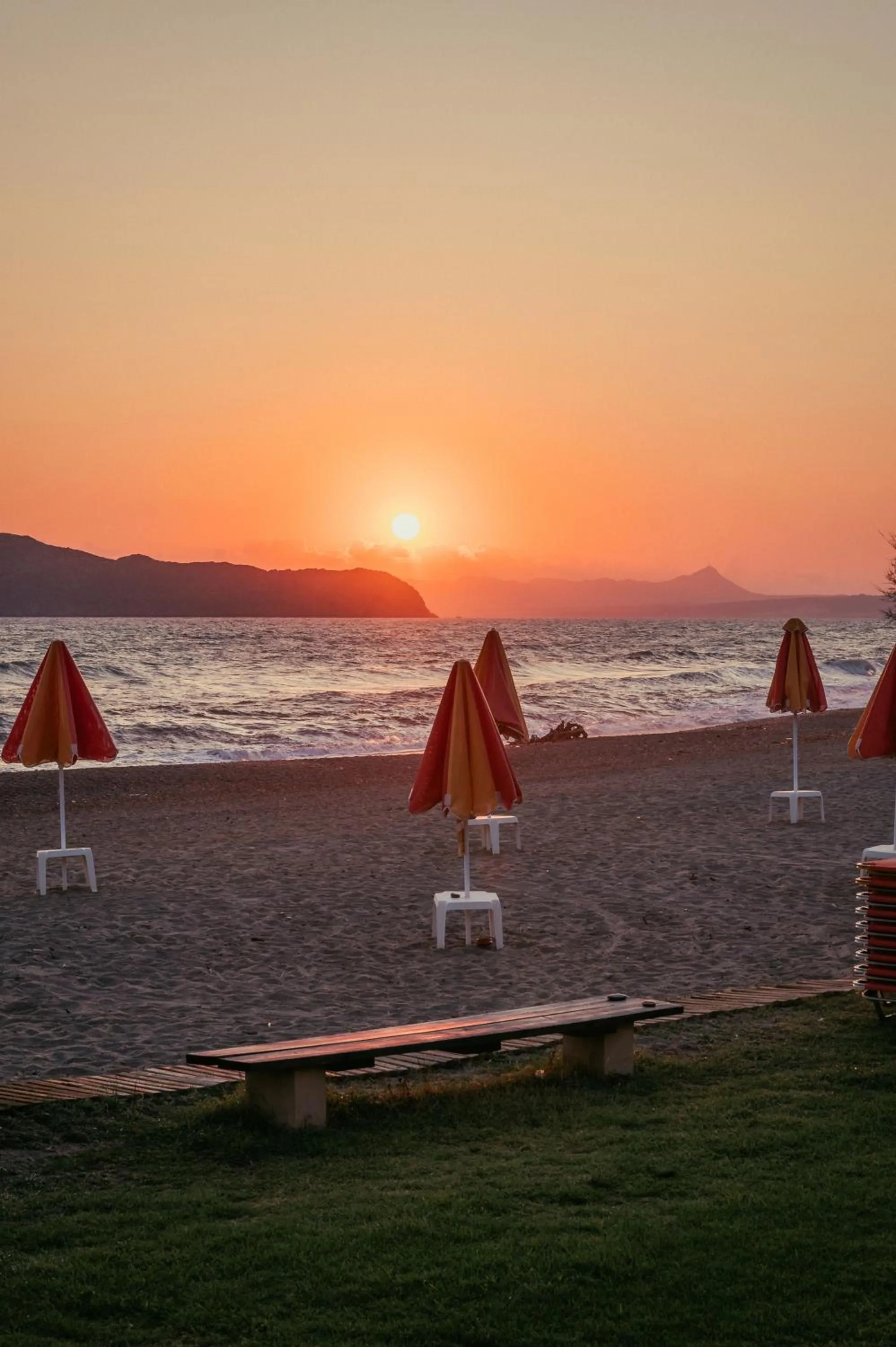 Sunset in Silver Beach Hotel & Apartments