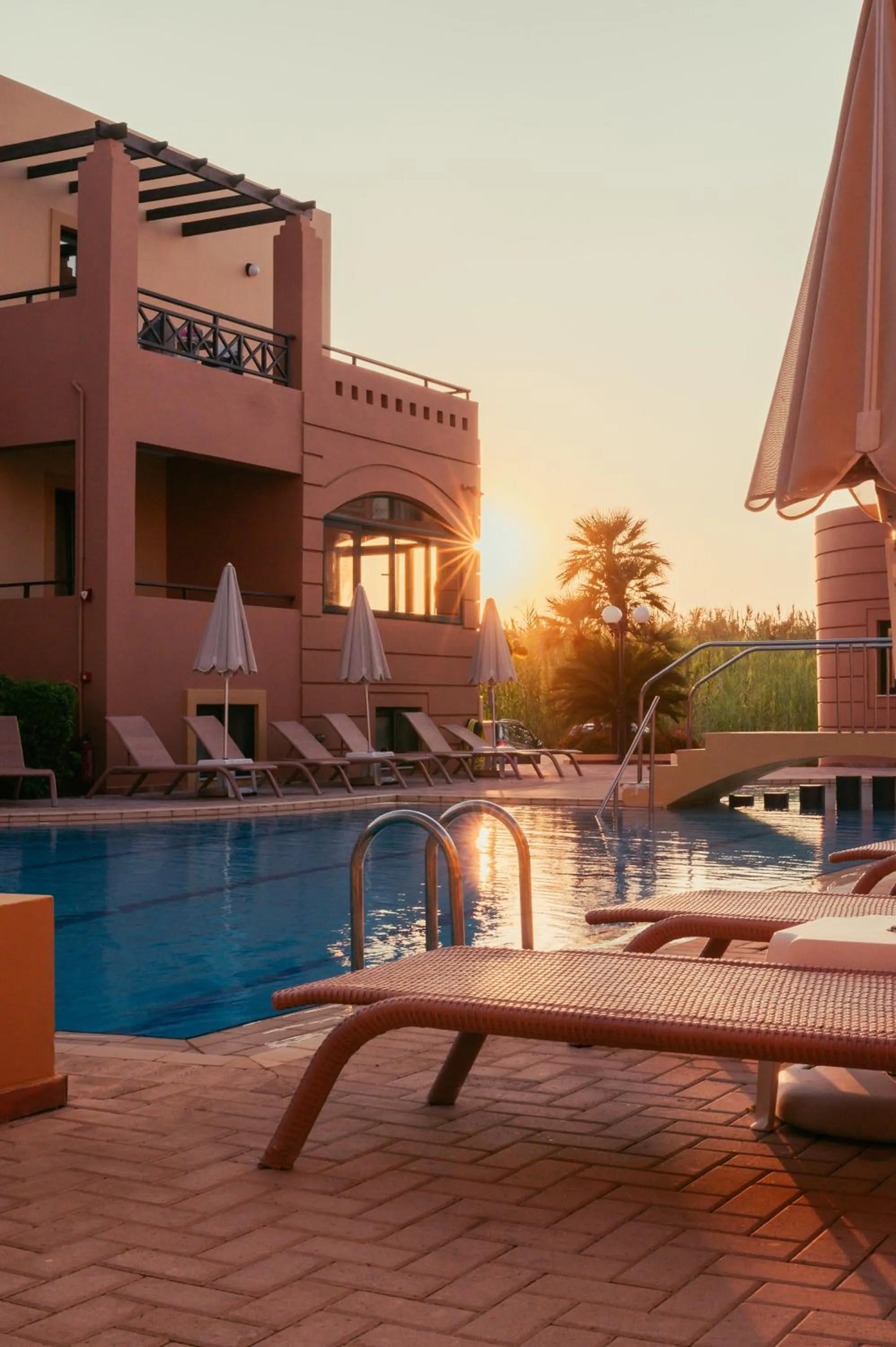 Swimming pool in Silver Beach Hotel & Apartments