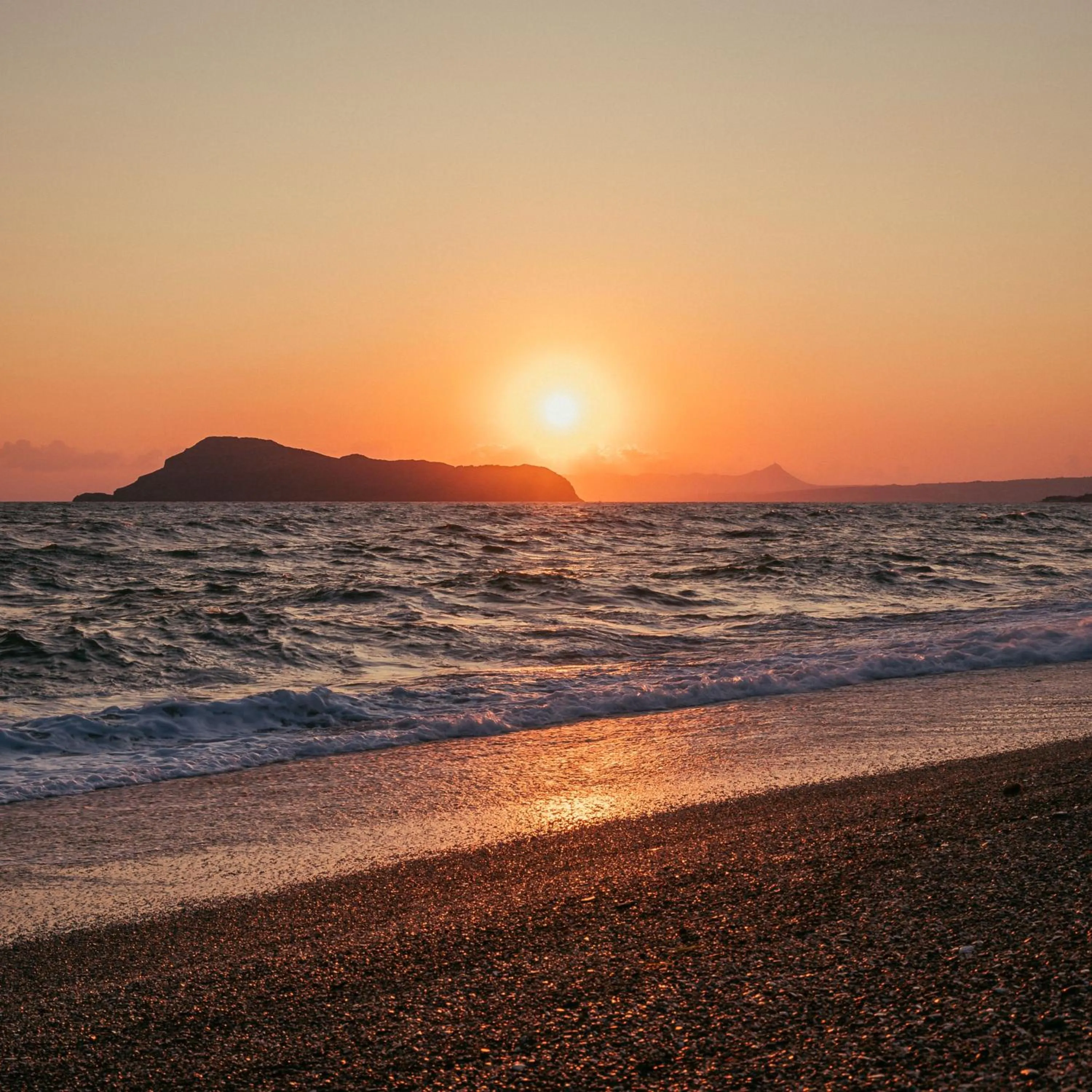 Sunset in Silver Beach Hotel & Apartments