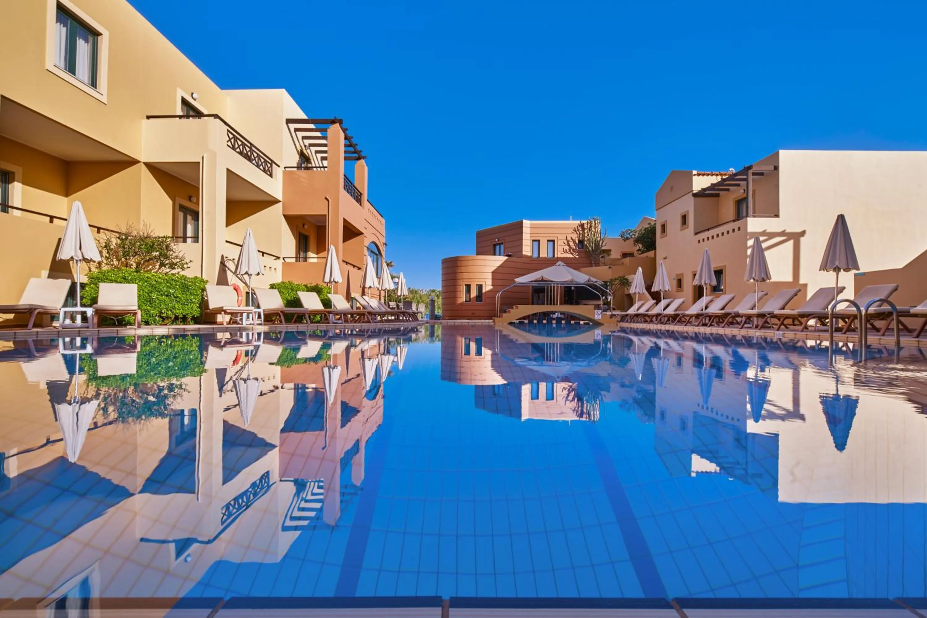 Property building in Silver Beach Hotel & Apartments