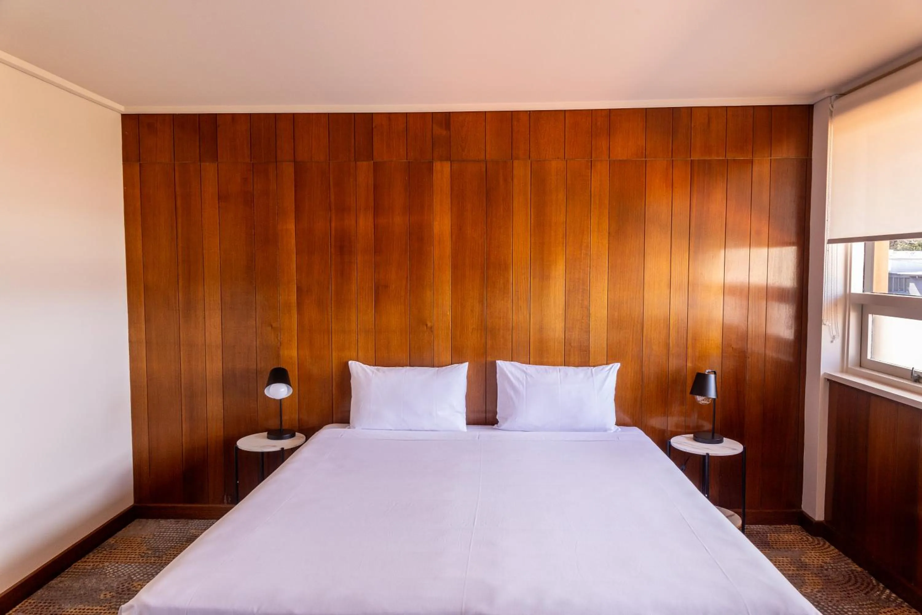 Bed in Black Buffalo