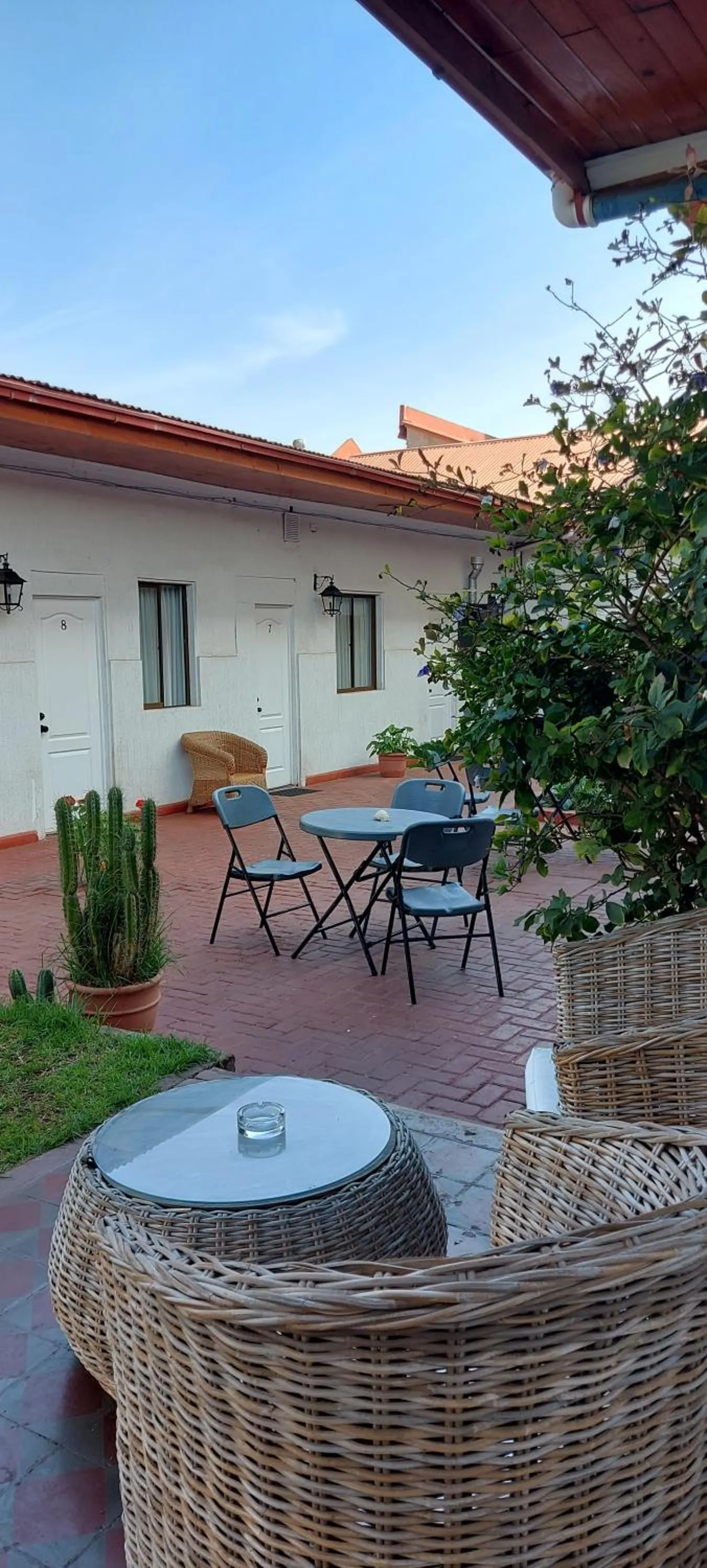 Patio in Hotel Chagual