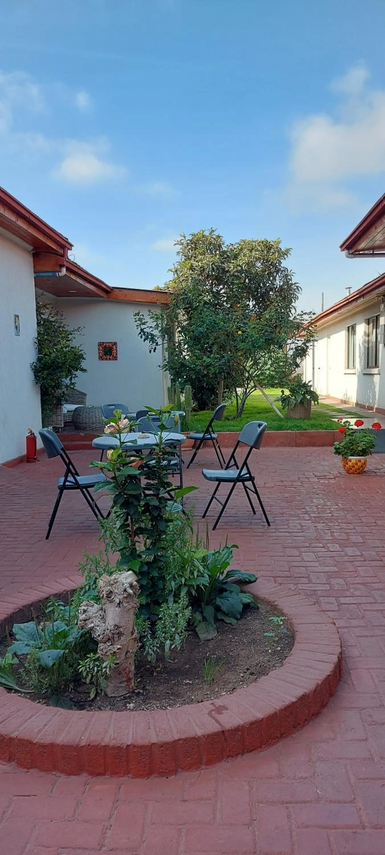 Patio in Hotel Chagual