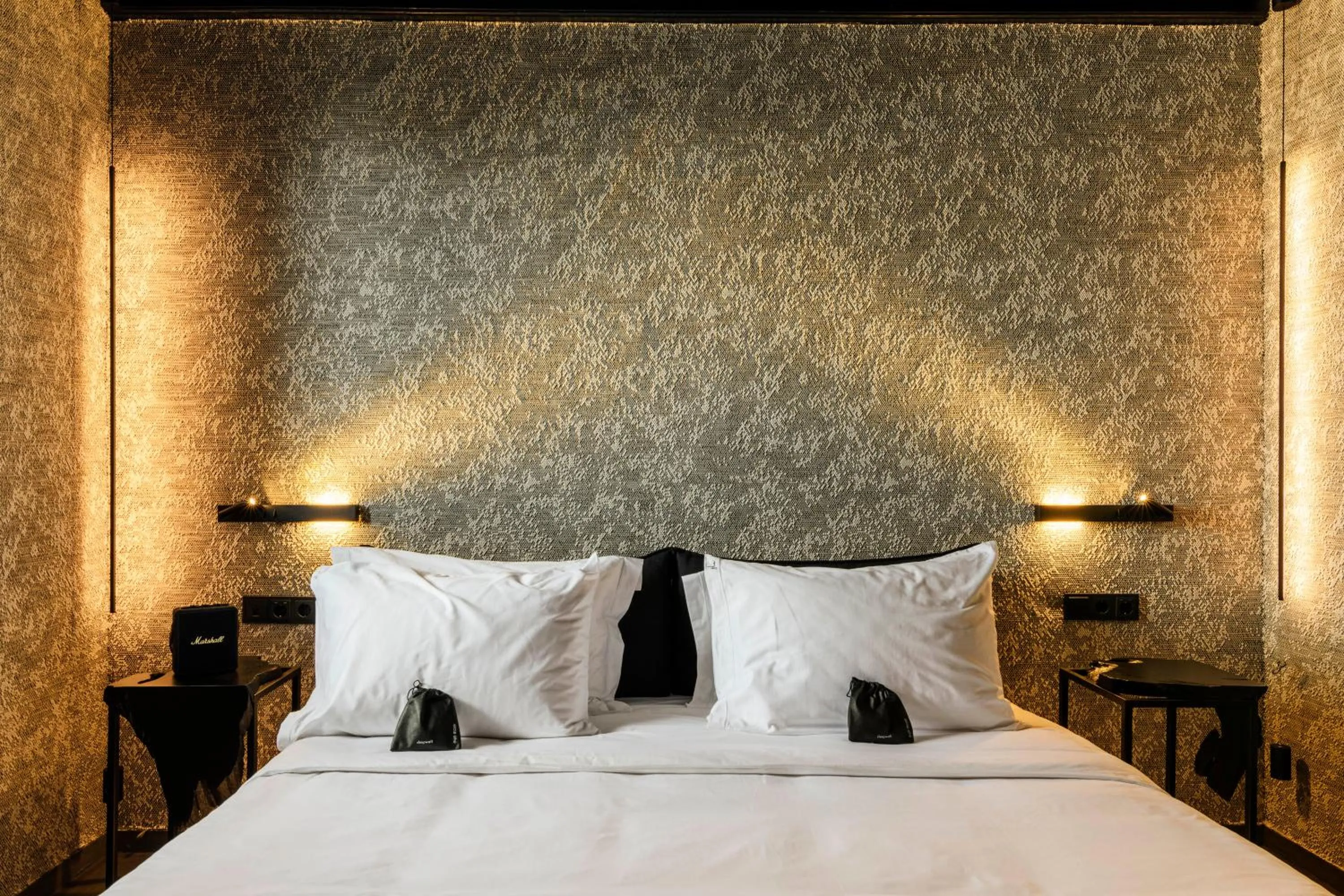 Bedroom, Bed in She Mykonos Boutique Hotel