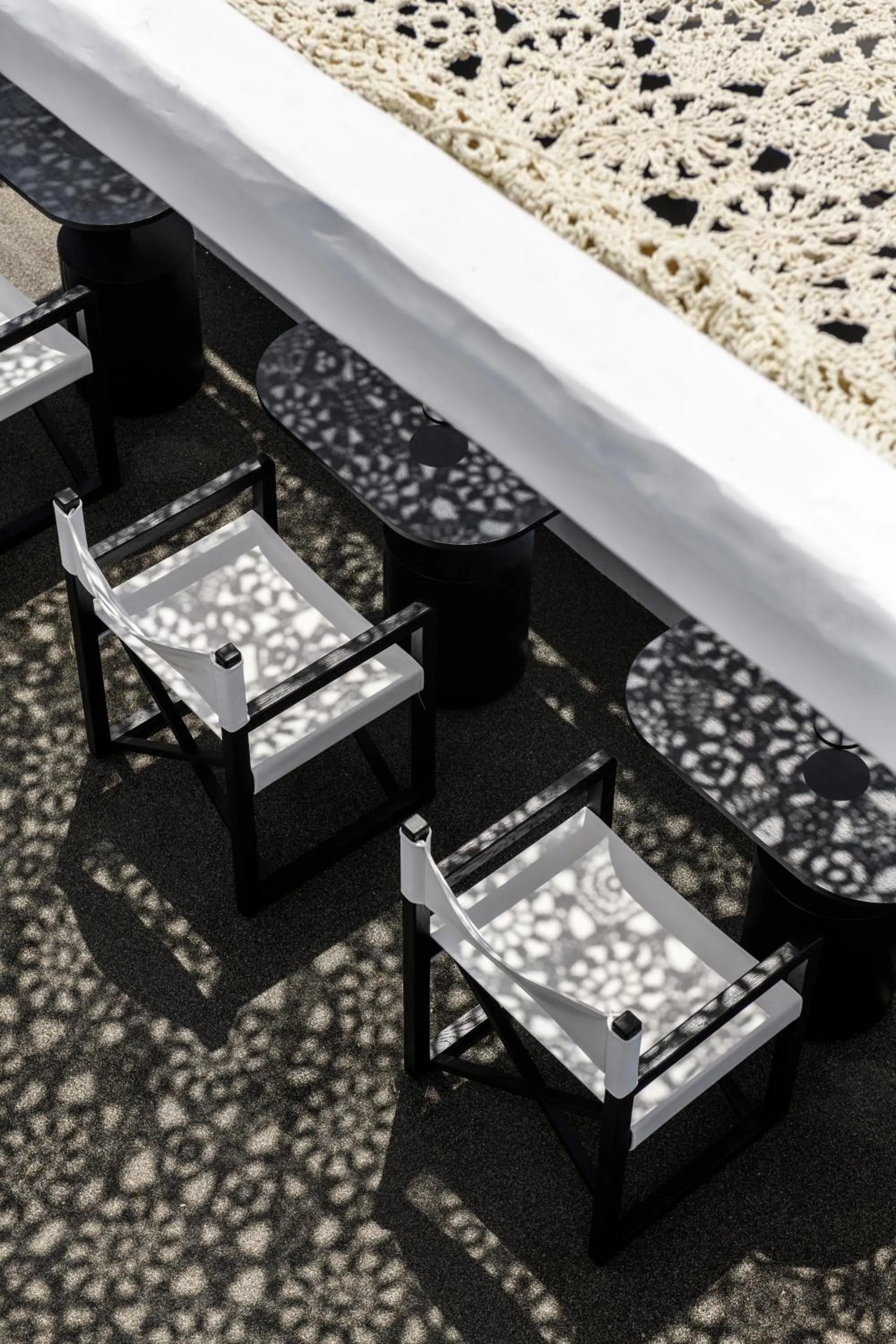 Seating area in She Mykonos Boutique Hotel