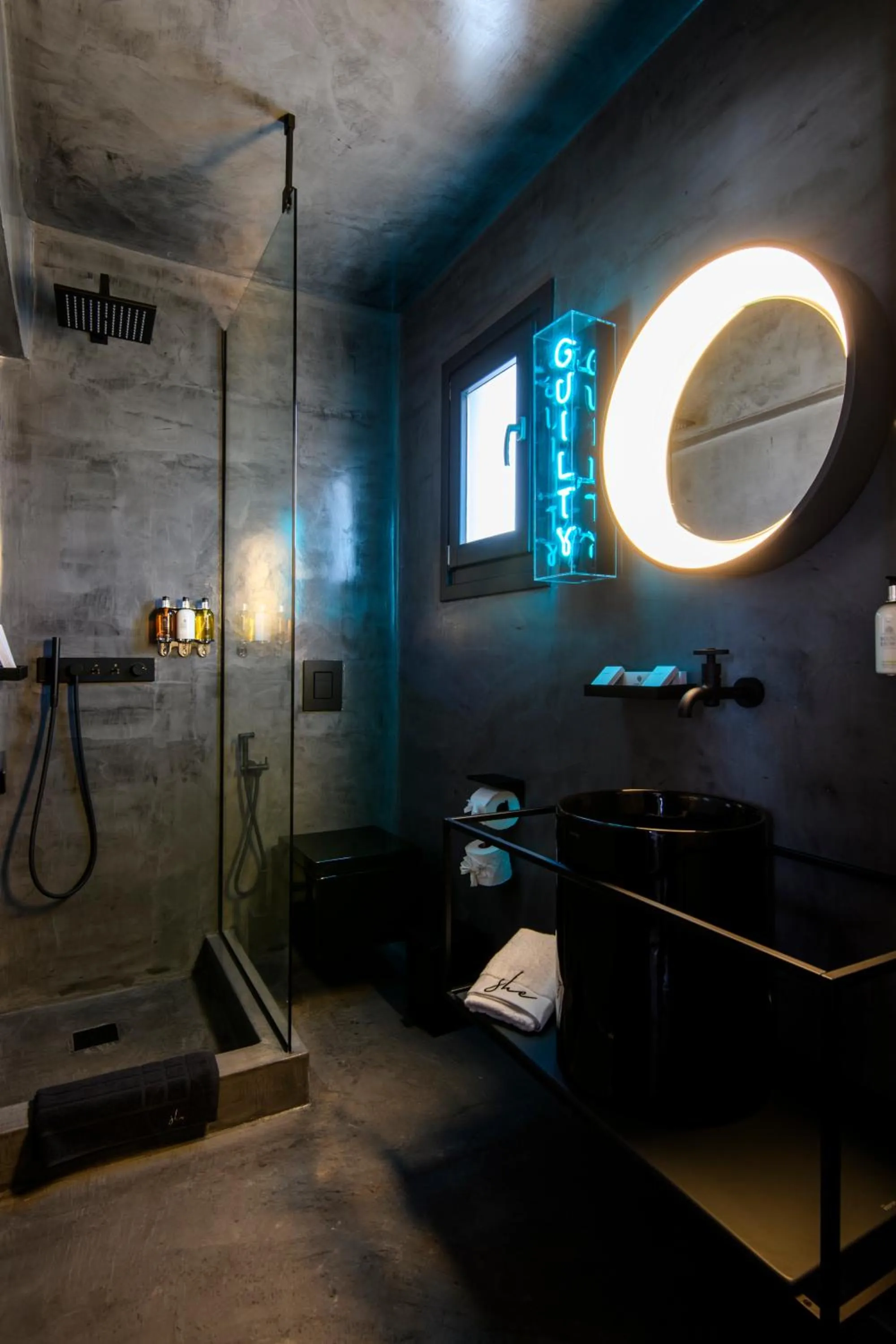 Toilet in She Mykonos Boutique Hotel