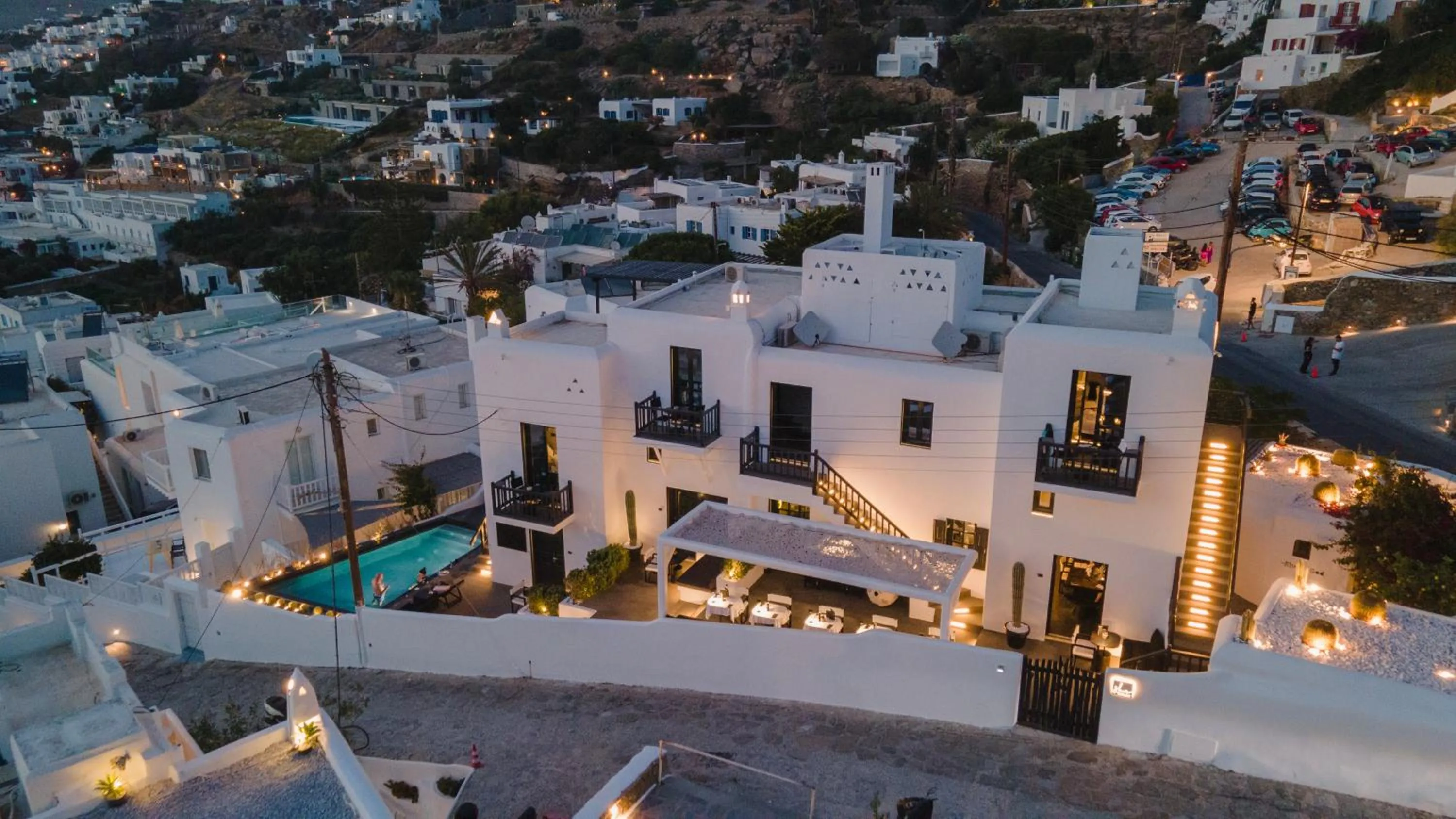 Property building in She Mykonos Boutique Hotel
