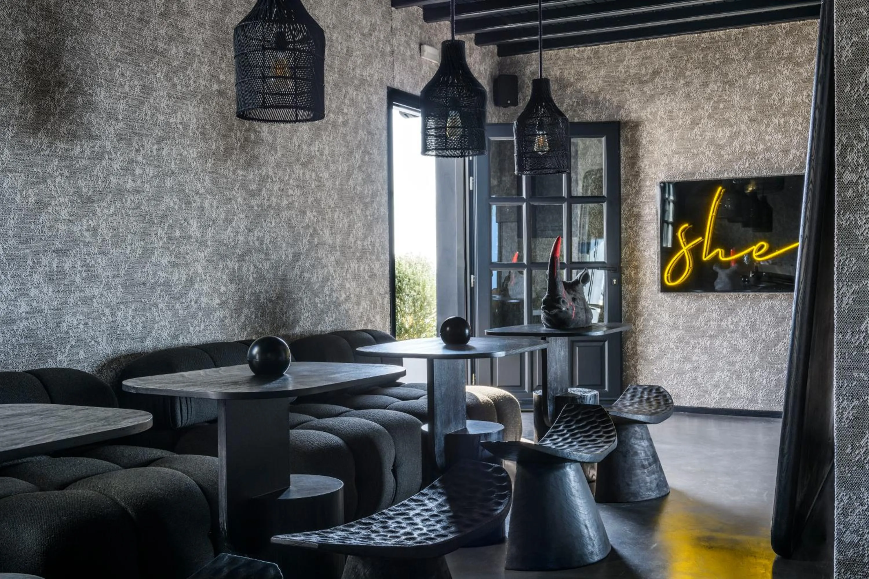 Lobby or reception in She Mykonos Boutique Hotel