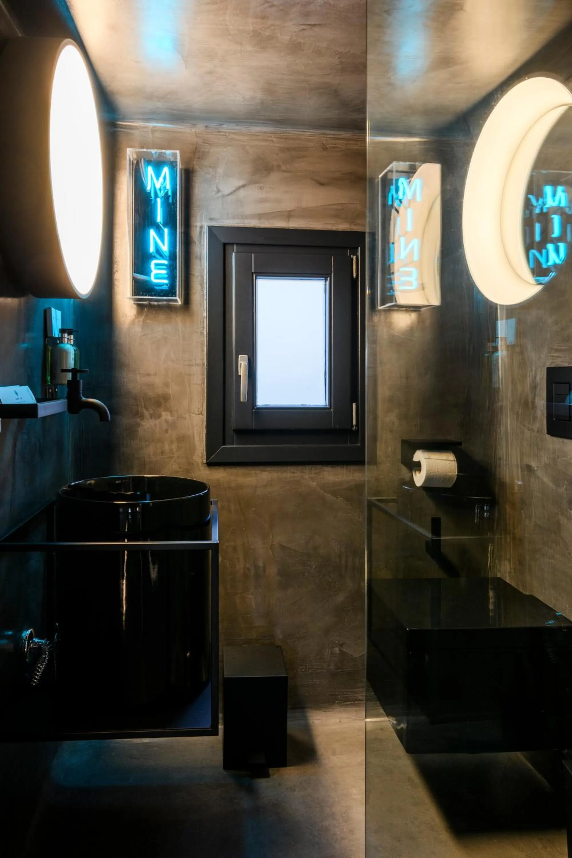 Shower in She Mykonos Boutique Hotel