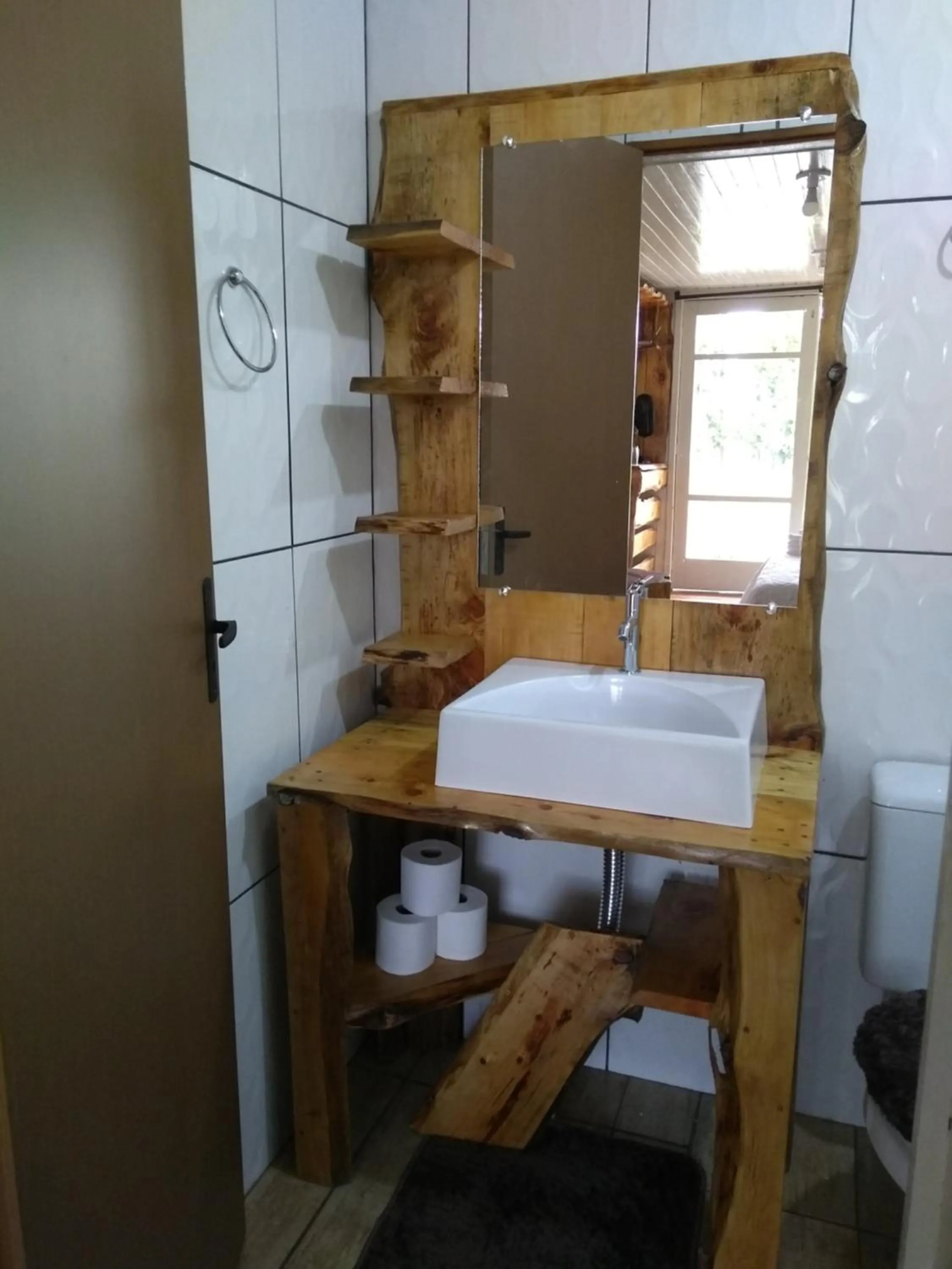 Bathroom in Pousada Recanto do Lago