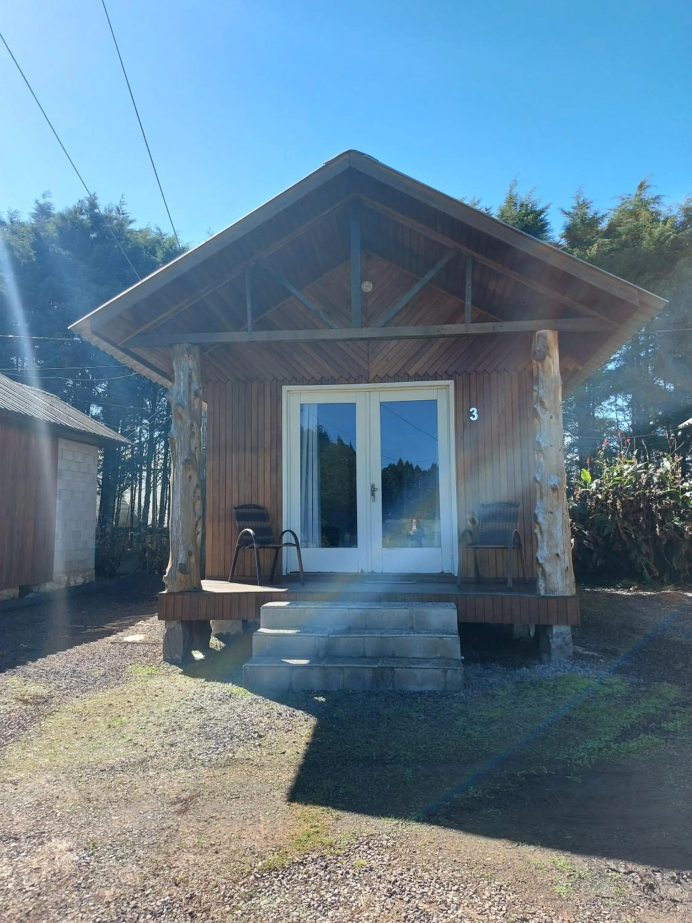 Patio in Pousada Recanto do Lago