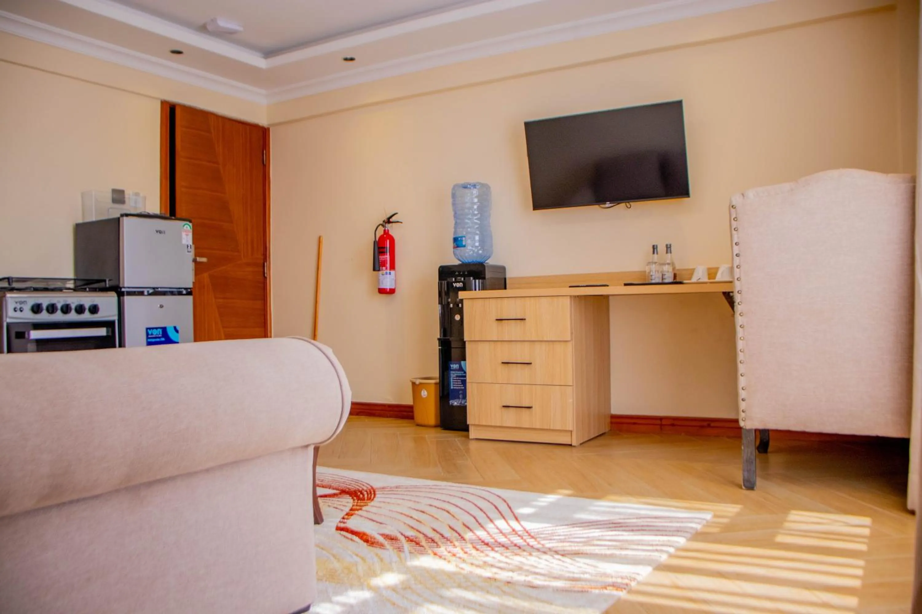 Kitchen or kitchenette in Mara Frontier Hotel