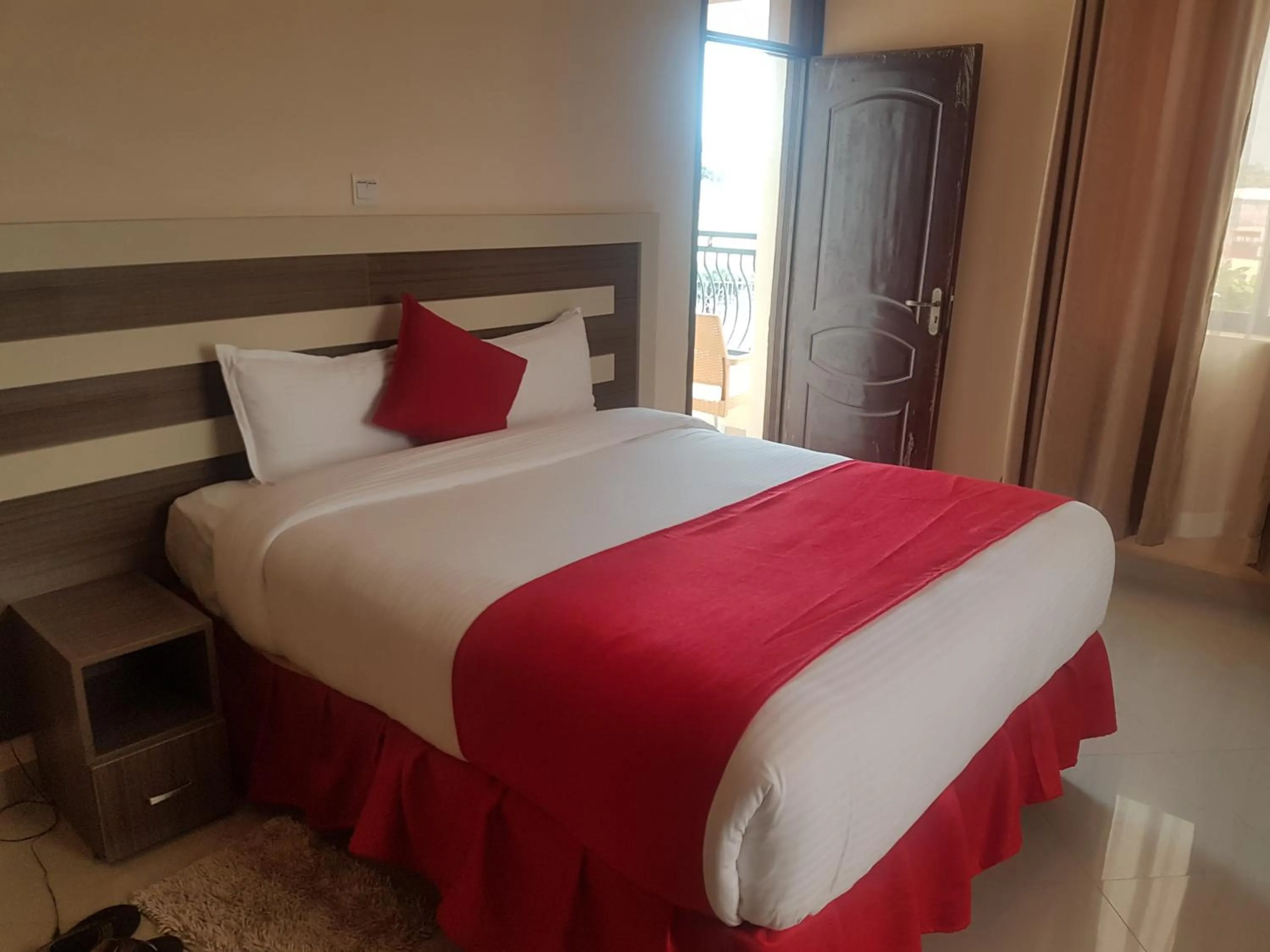 Bed in Mara Frontier Hotel