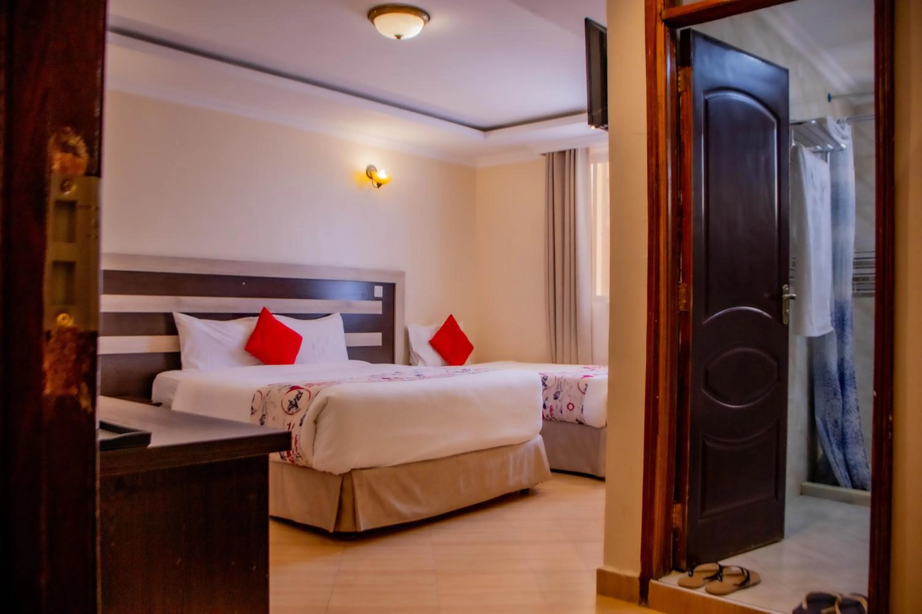 Bed in Mara Frontier Hotel