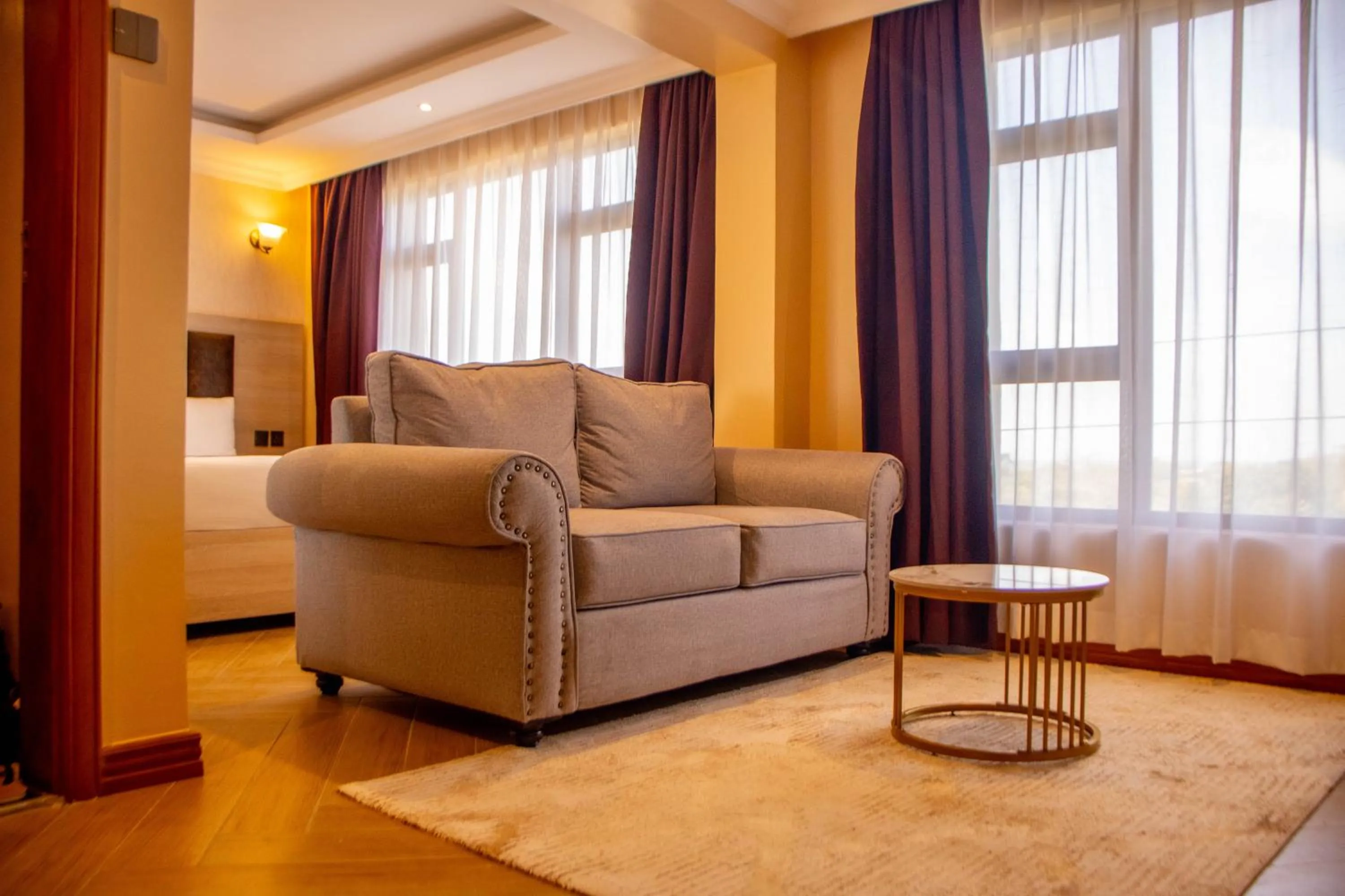 Seating area in Mara Frontier Hotel