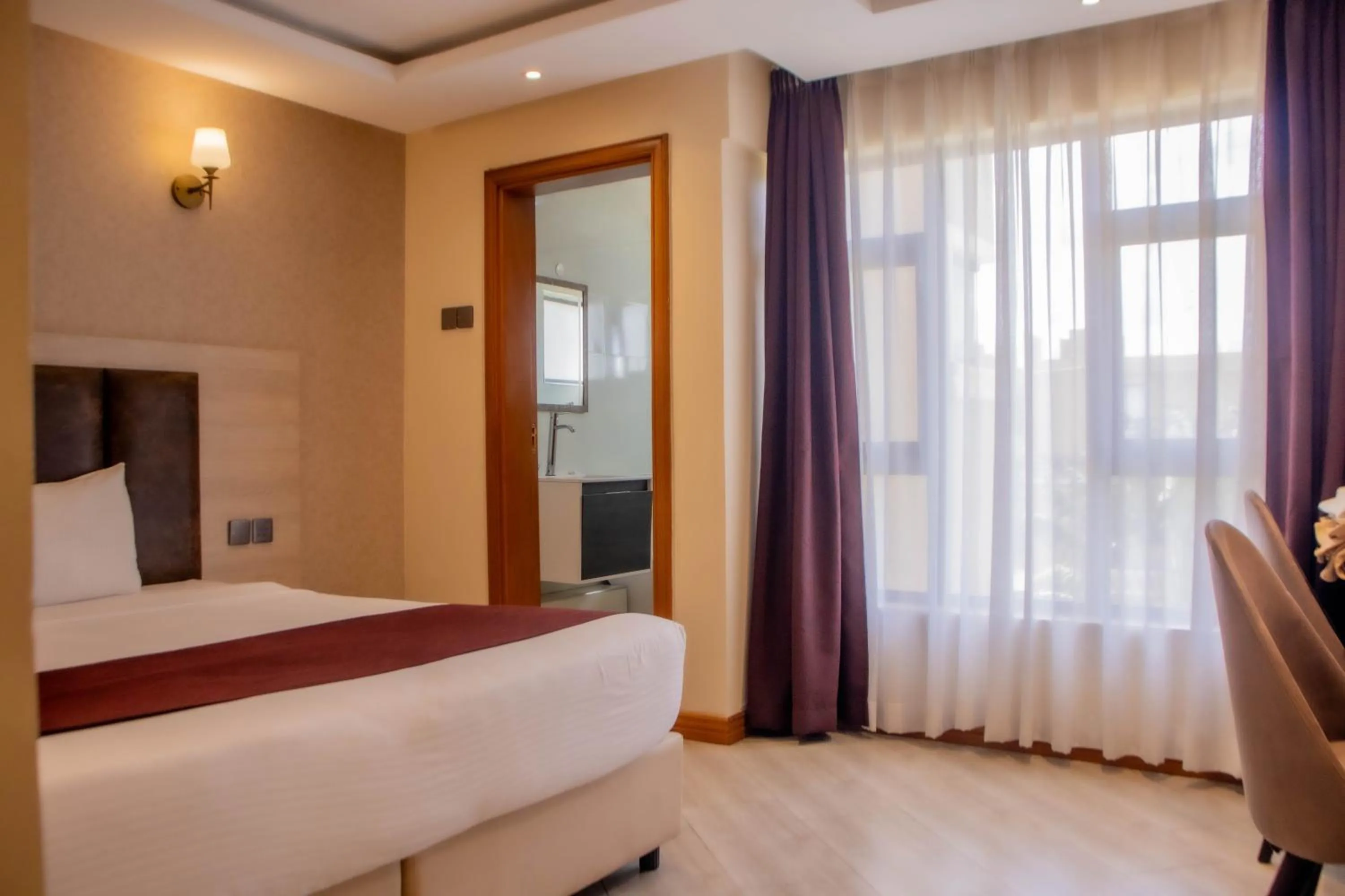 Bed in Mara Frontier Hotel