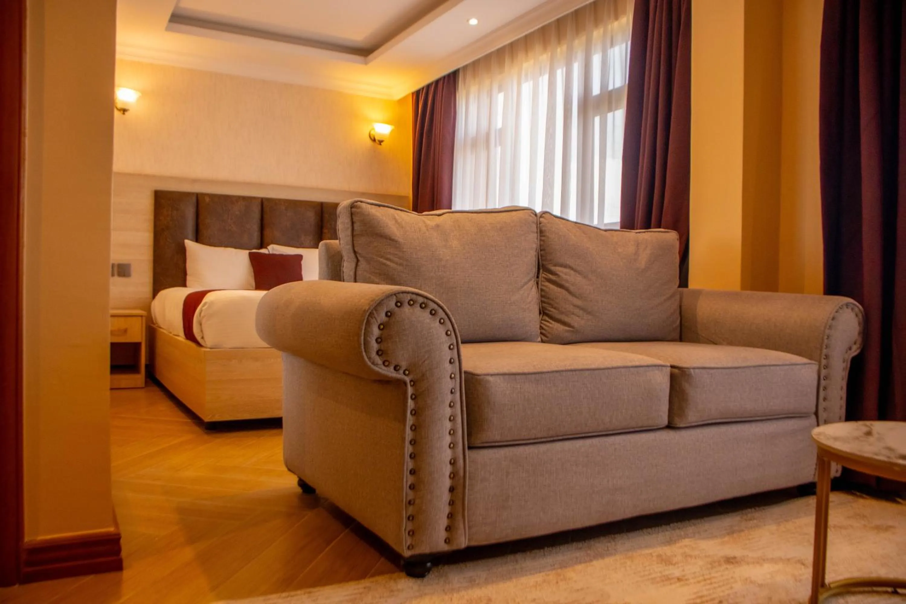 Bed in Mara Frontier Hotel